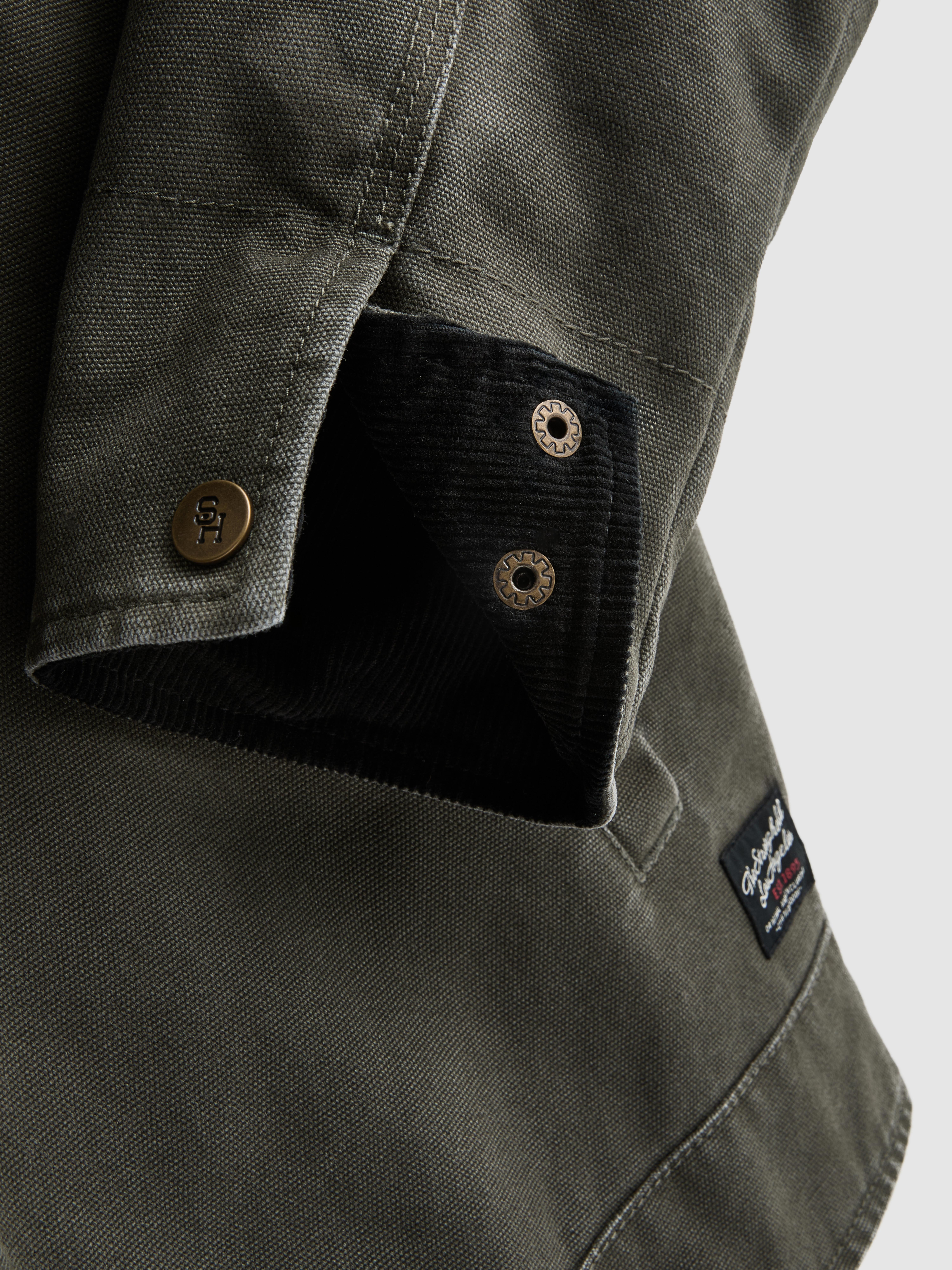The Stronghold Zip-Up Canvas Jacket