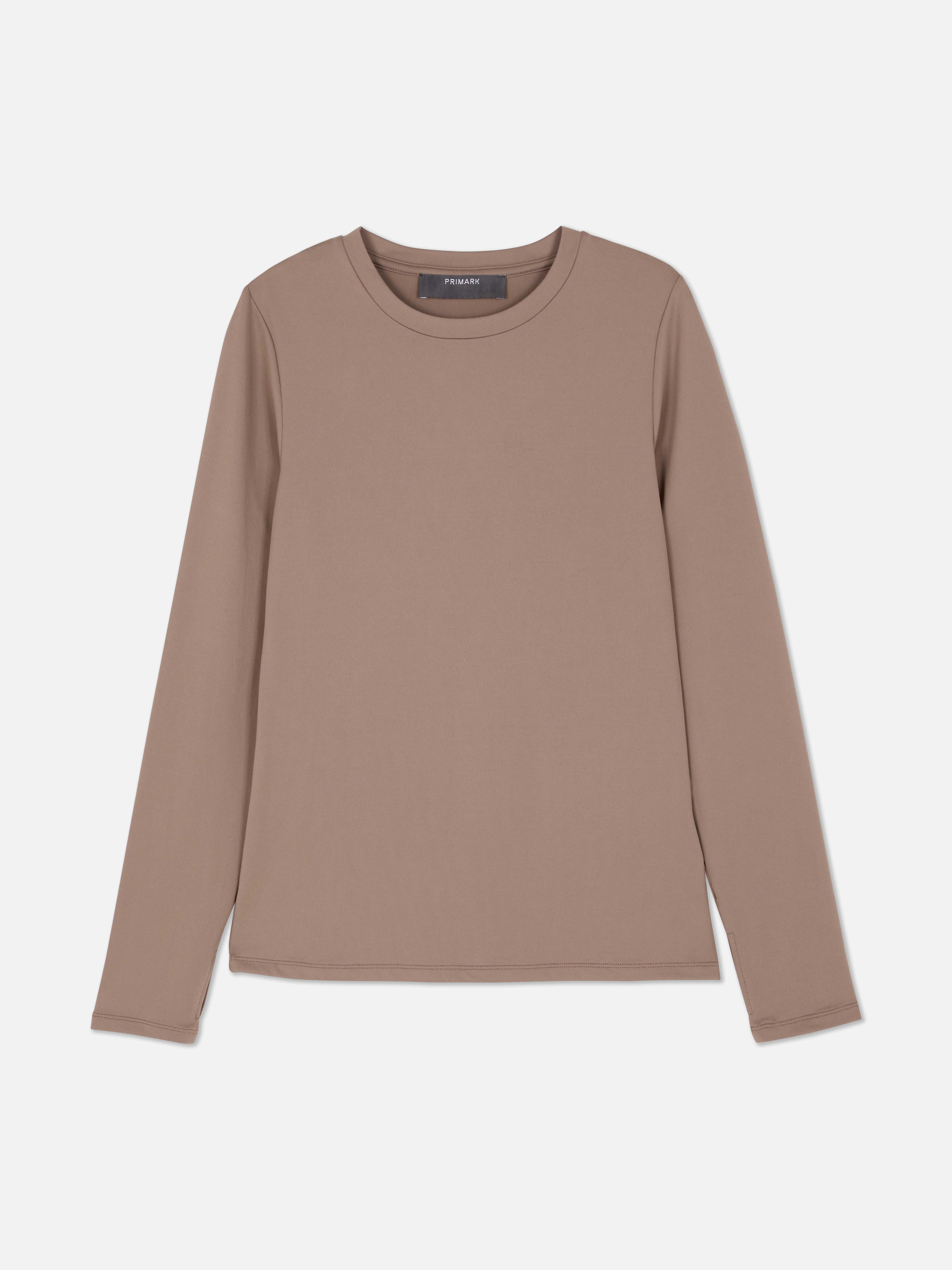 Polyamide Long-Sleeve Crew Top