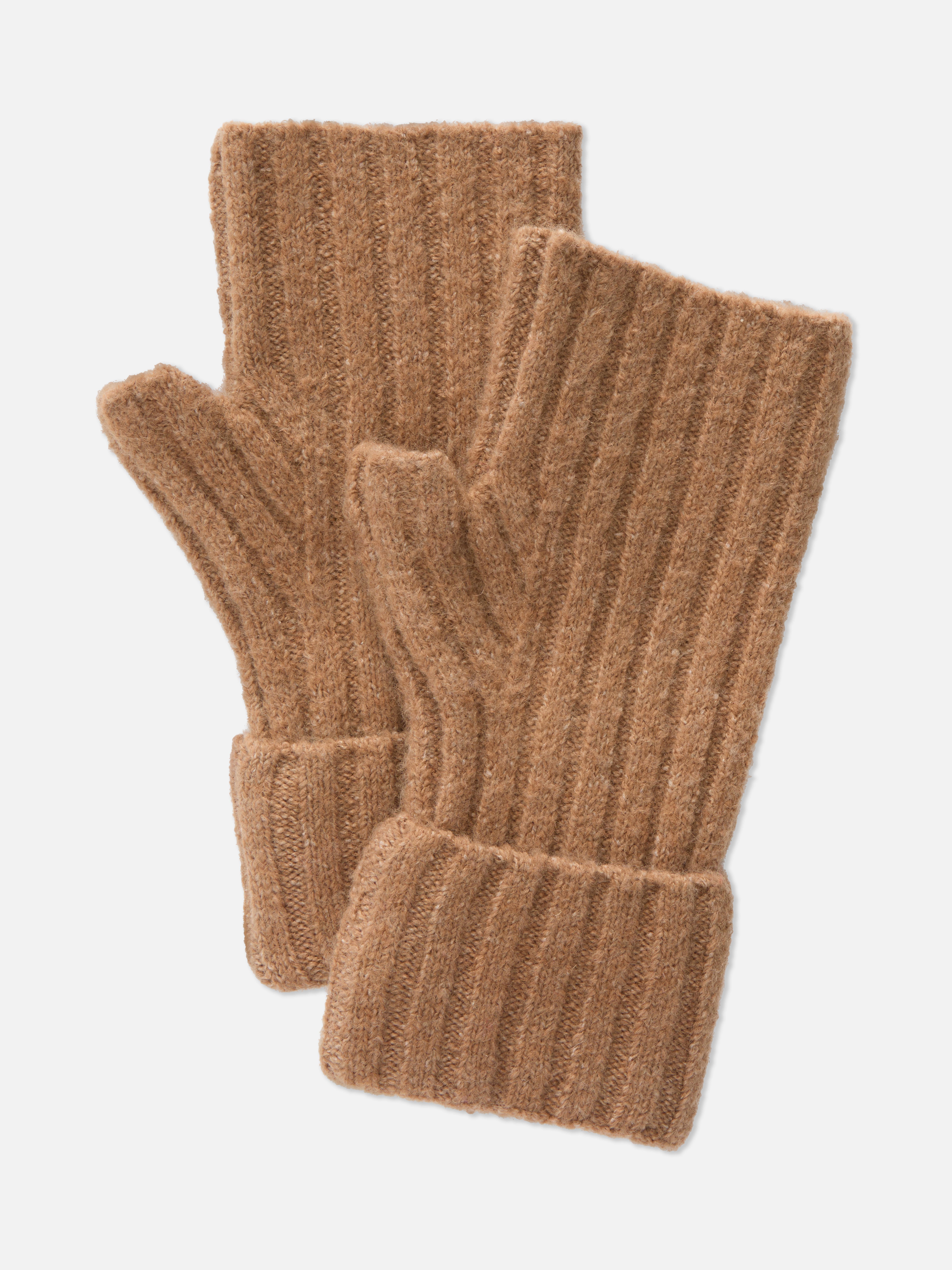 Ribbed Wrist Warmers