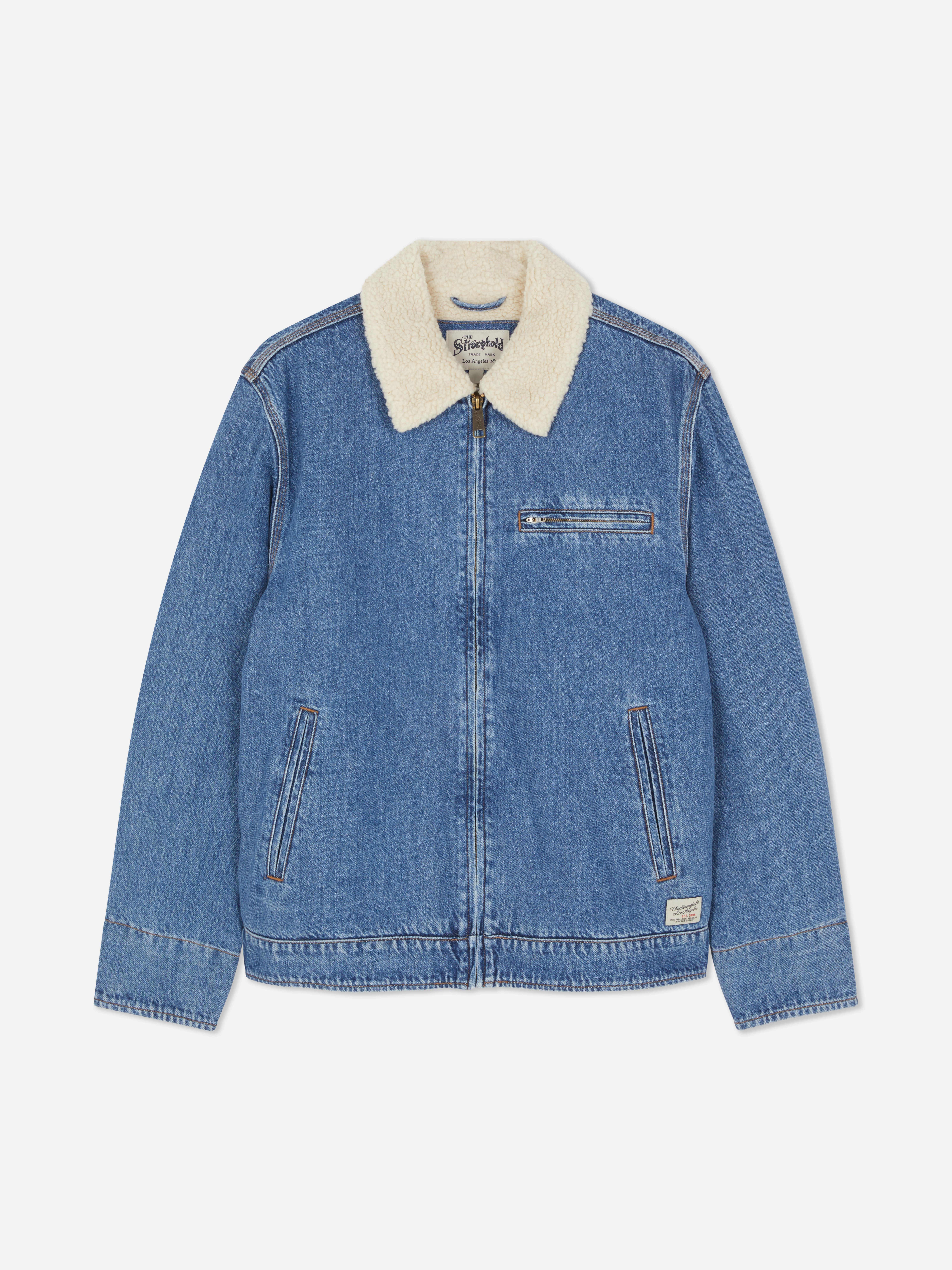 The Stronghold Fleece Collar Canvas Jacket