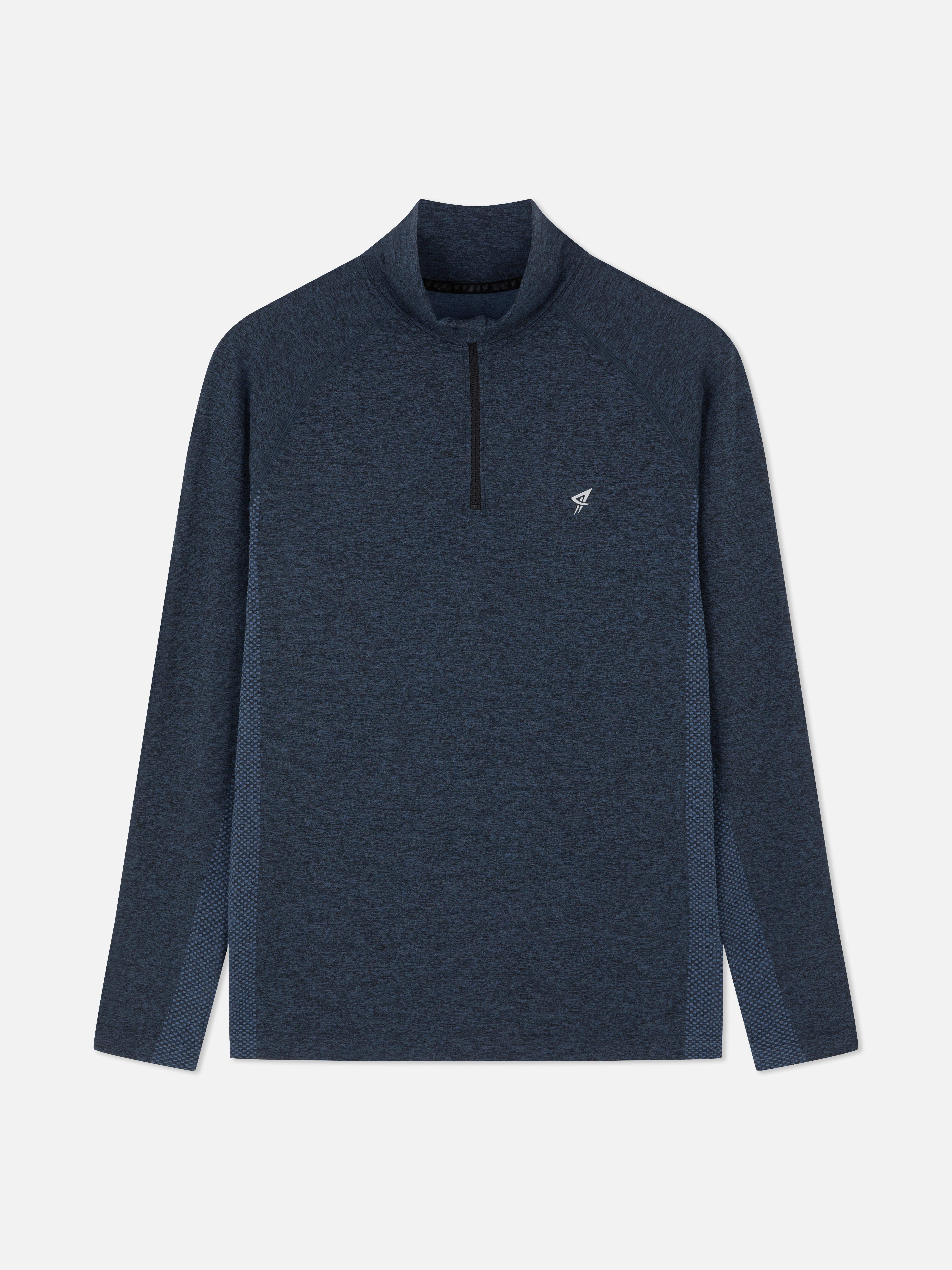 Quarter Zip Performance T-Shirt