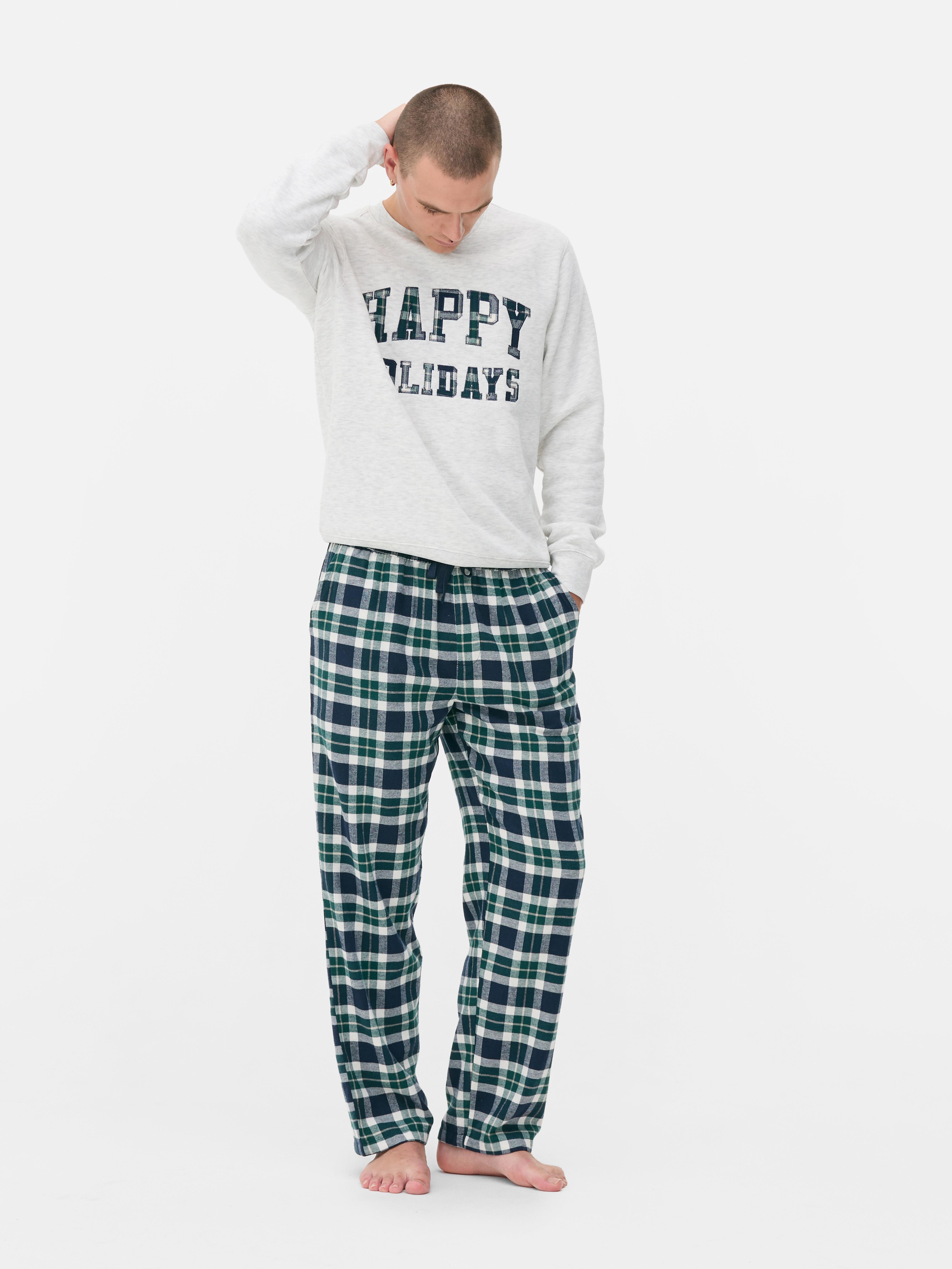 Happy Holidays Long Pajamas