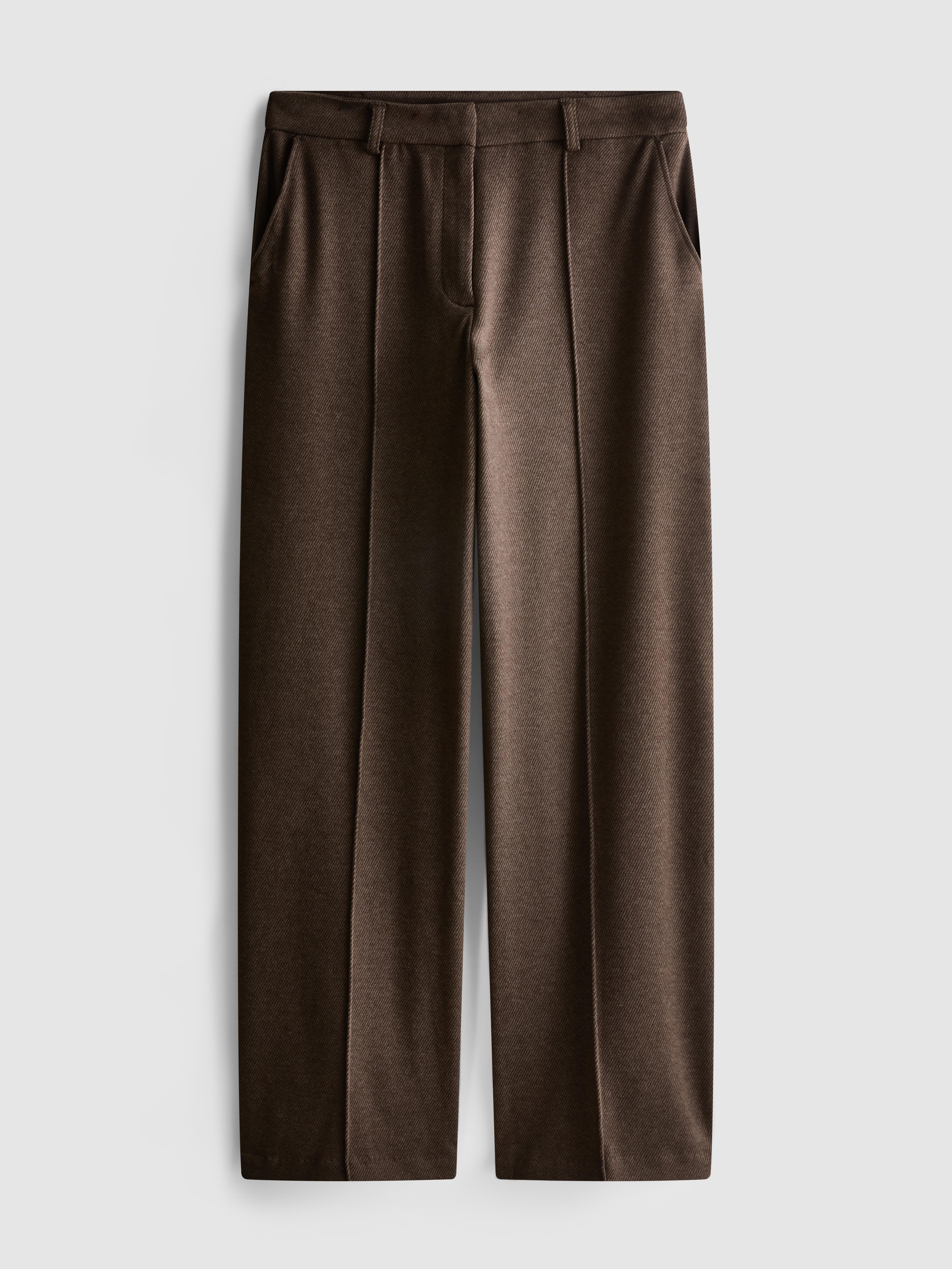 Tailored Straight Leg Pants
