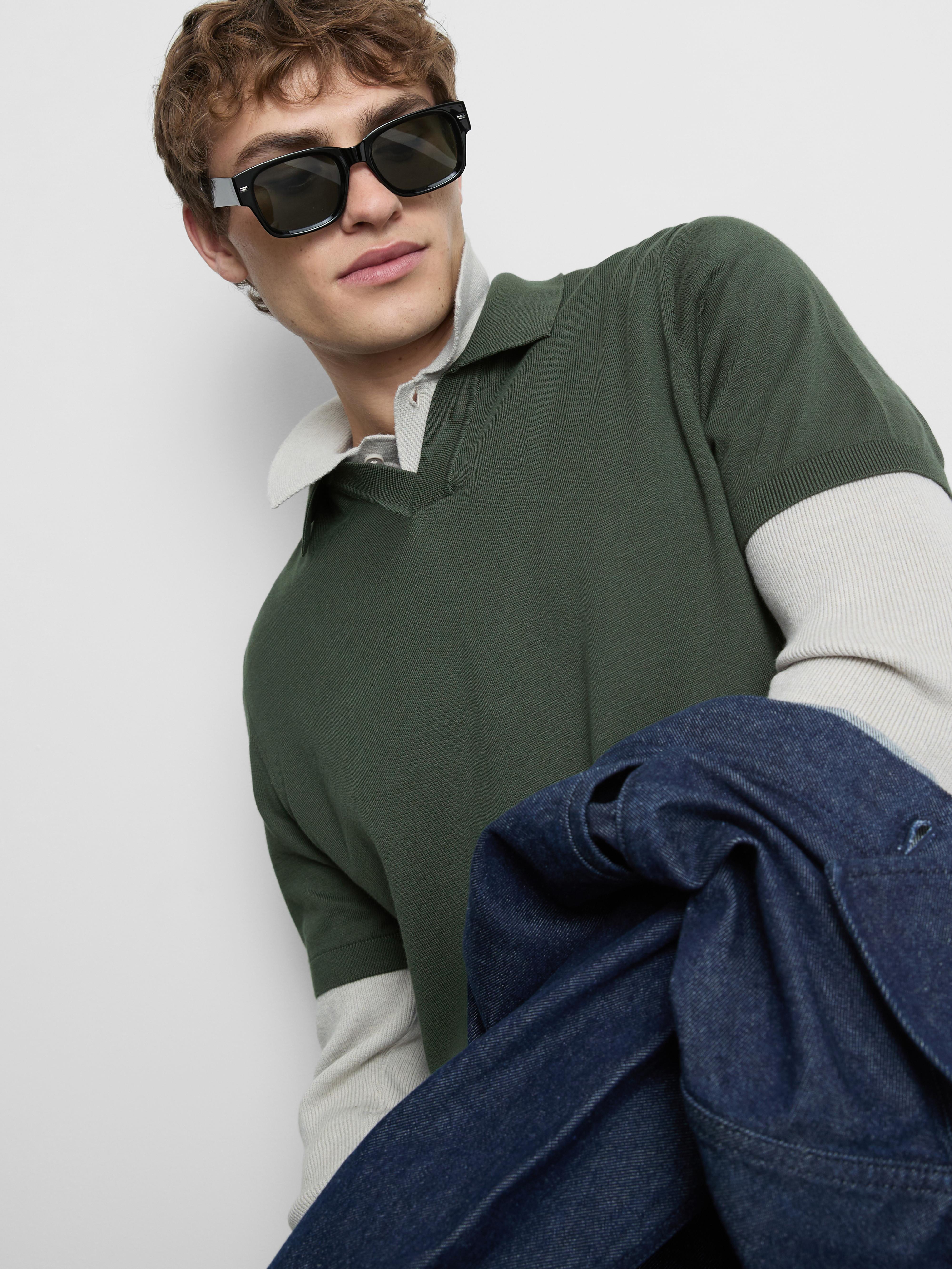 Short Sleeve Smart Polo Shirt