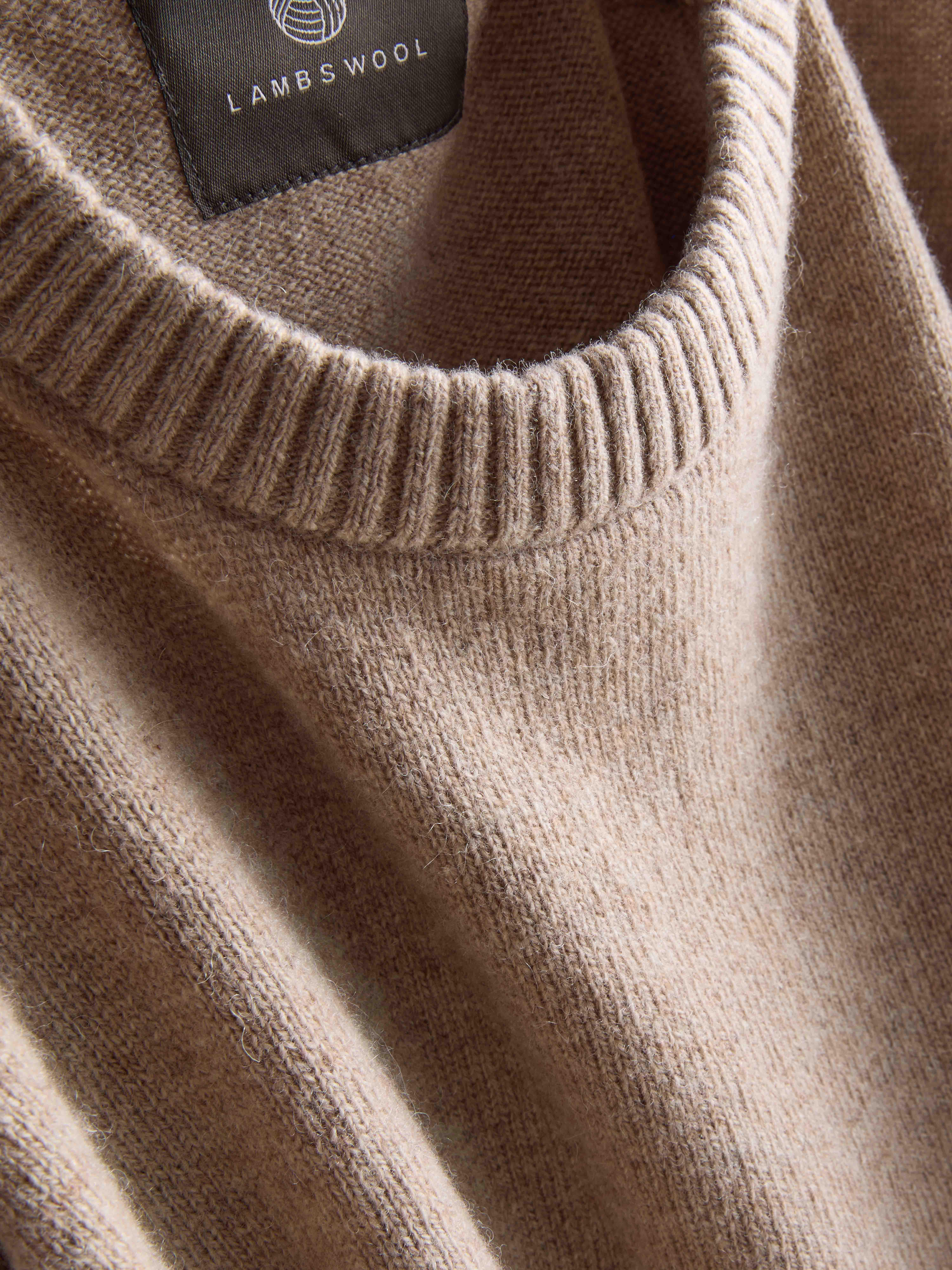 Wool Rich Crew Sweater