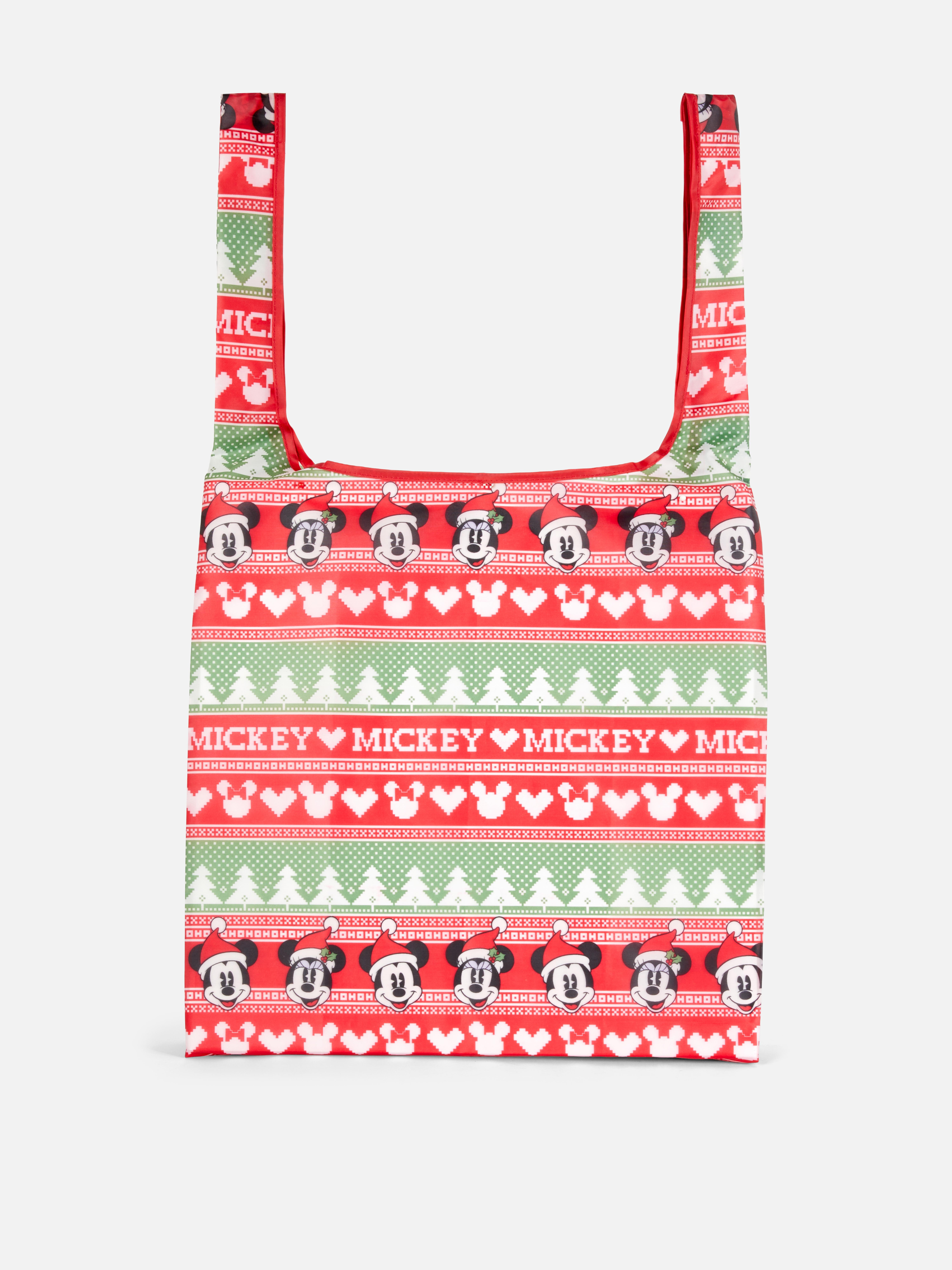 Disney’s Mickey Mouse and Friends Christmas Foldaway Shopper Bag