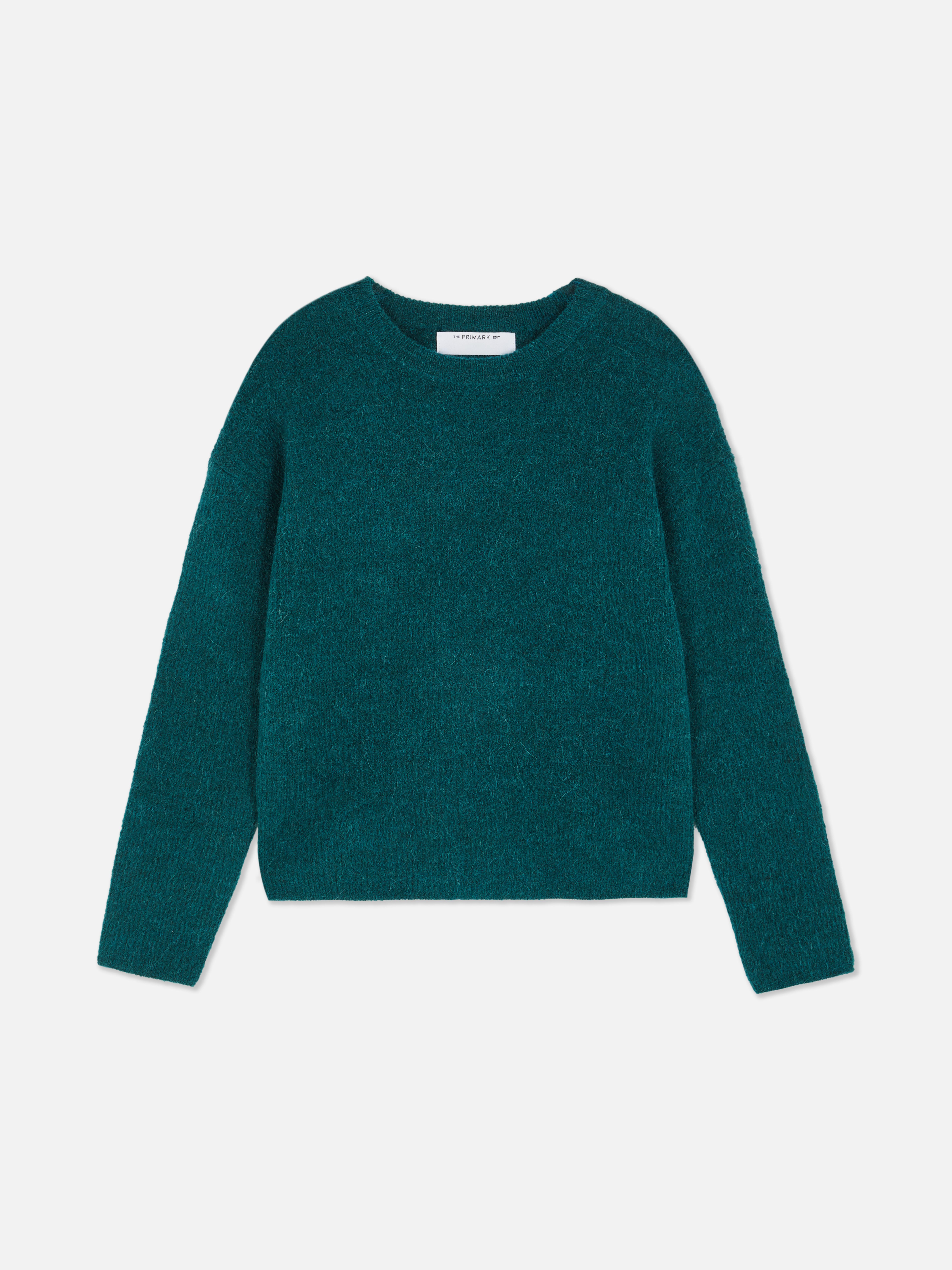 The Edit Ribbed Crew Neck Sweater