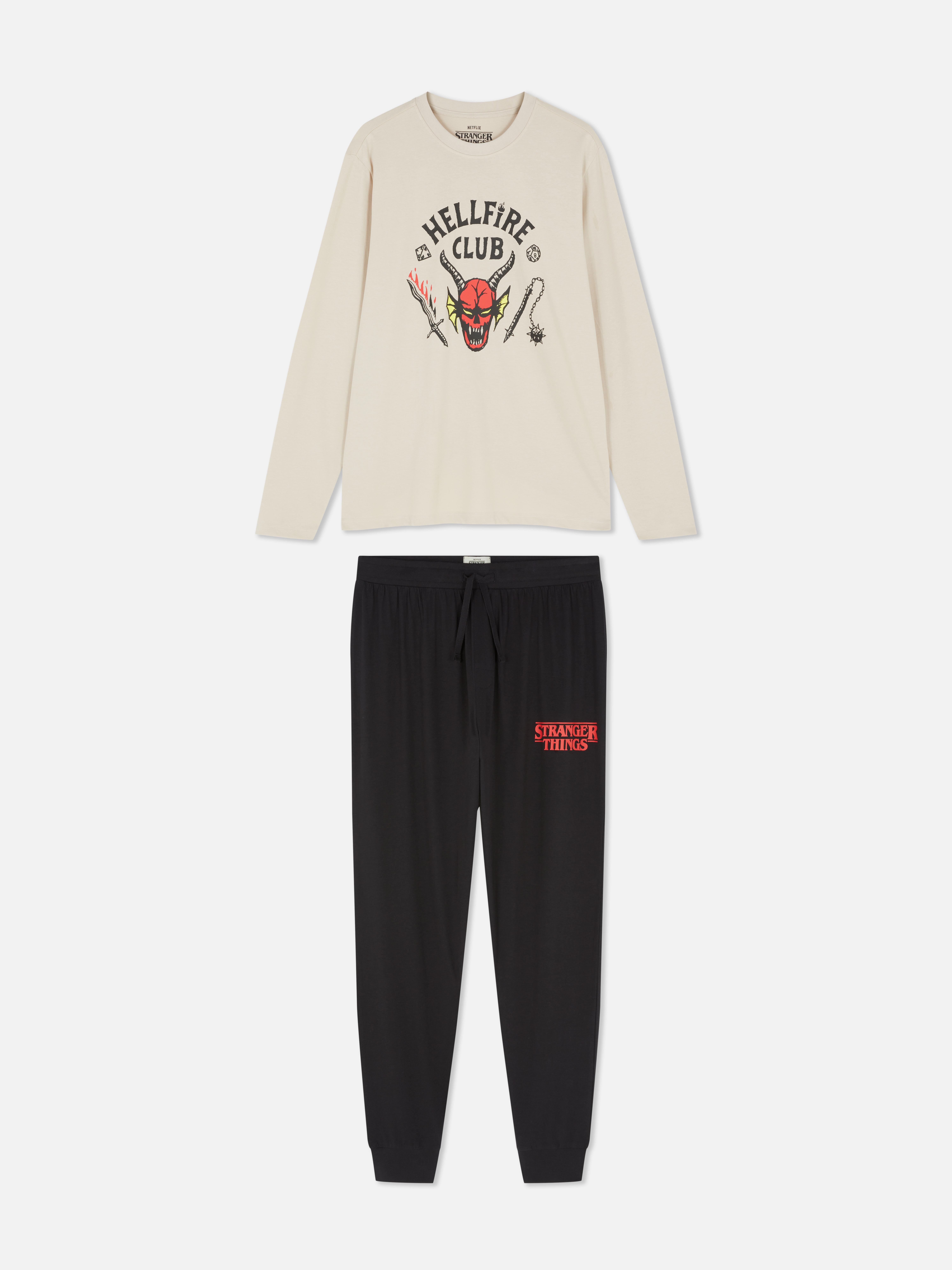 Stranger Things Hellfire Club Pajamas