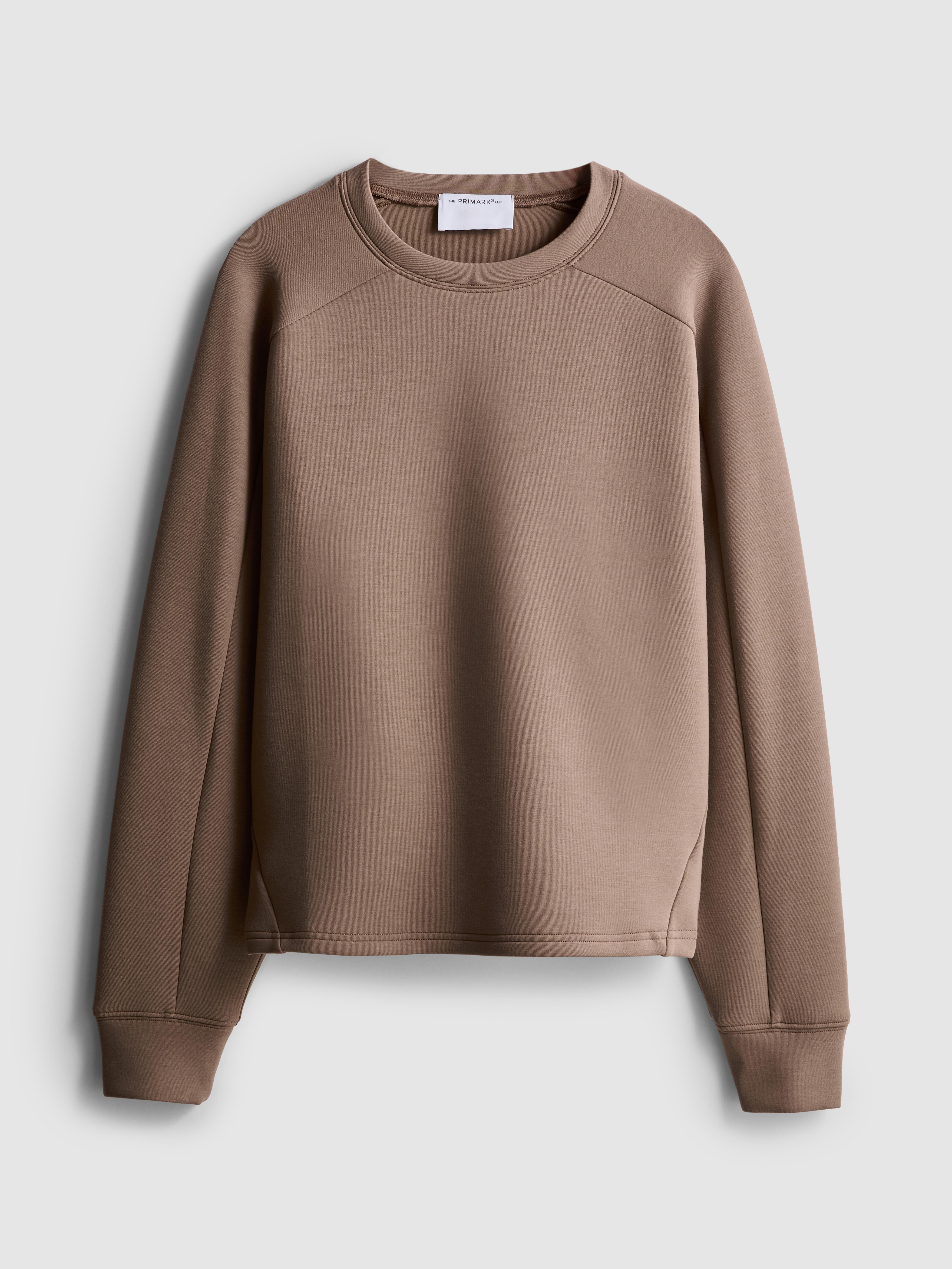 The Edit Scuba Crew Neck Sweatshirt