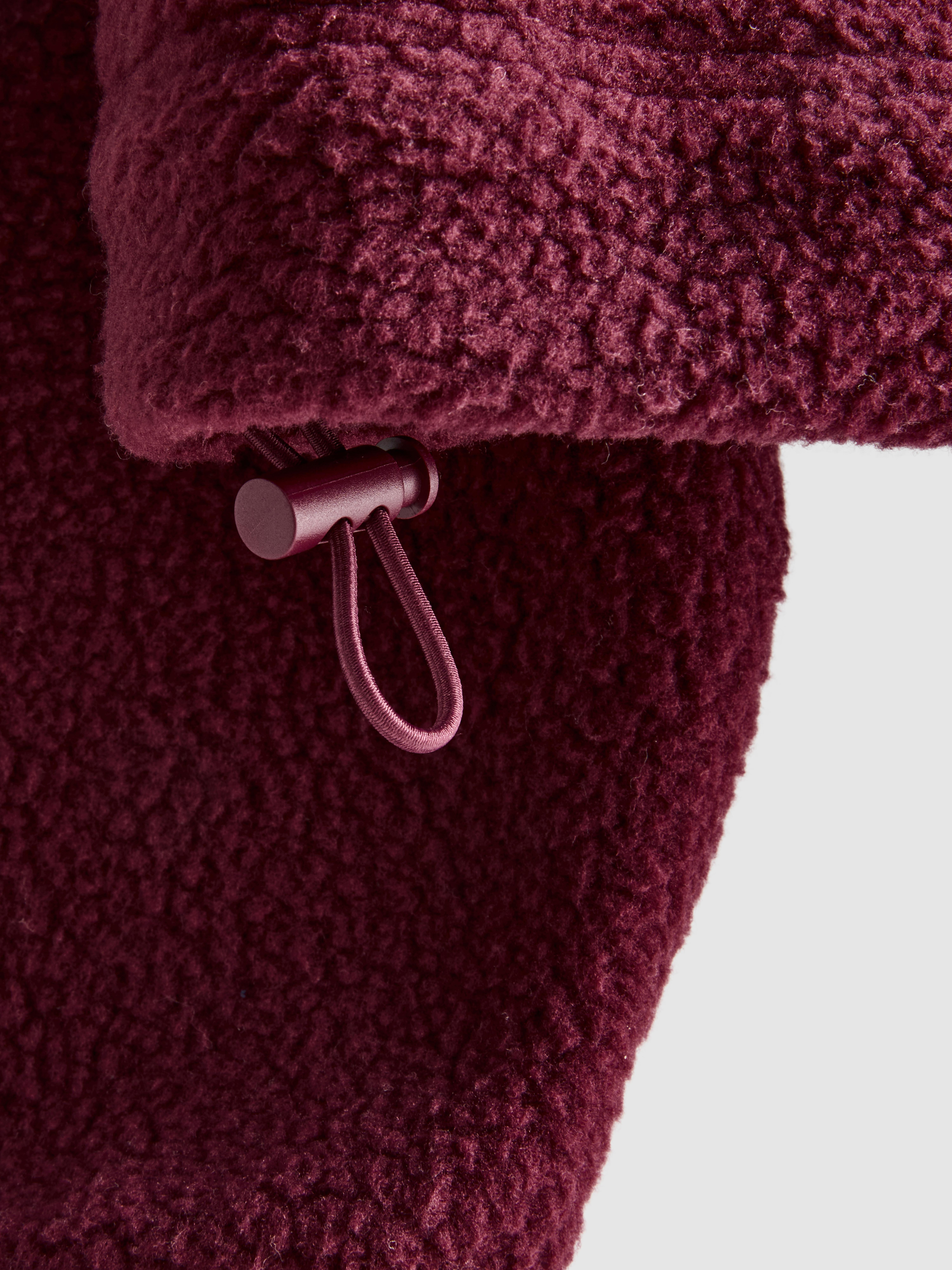 Half Zip Borg Fleece