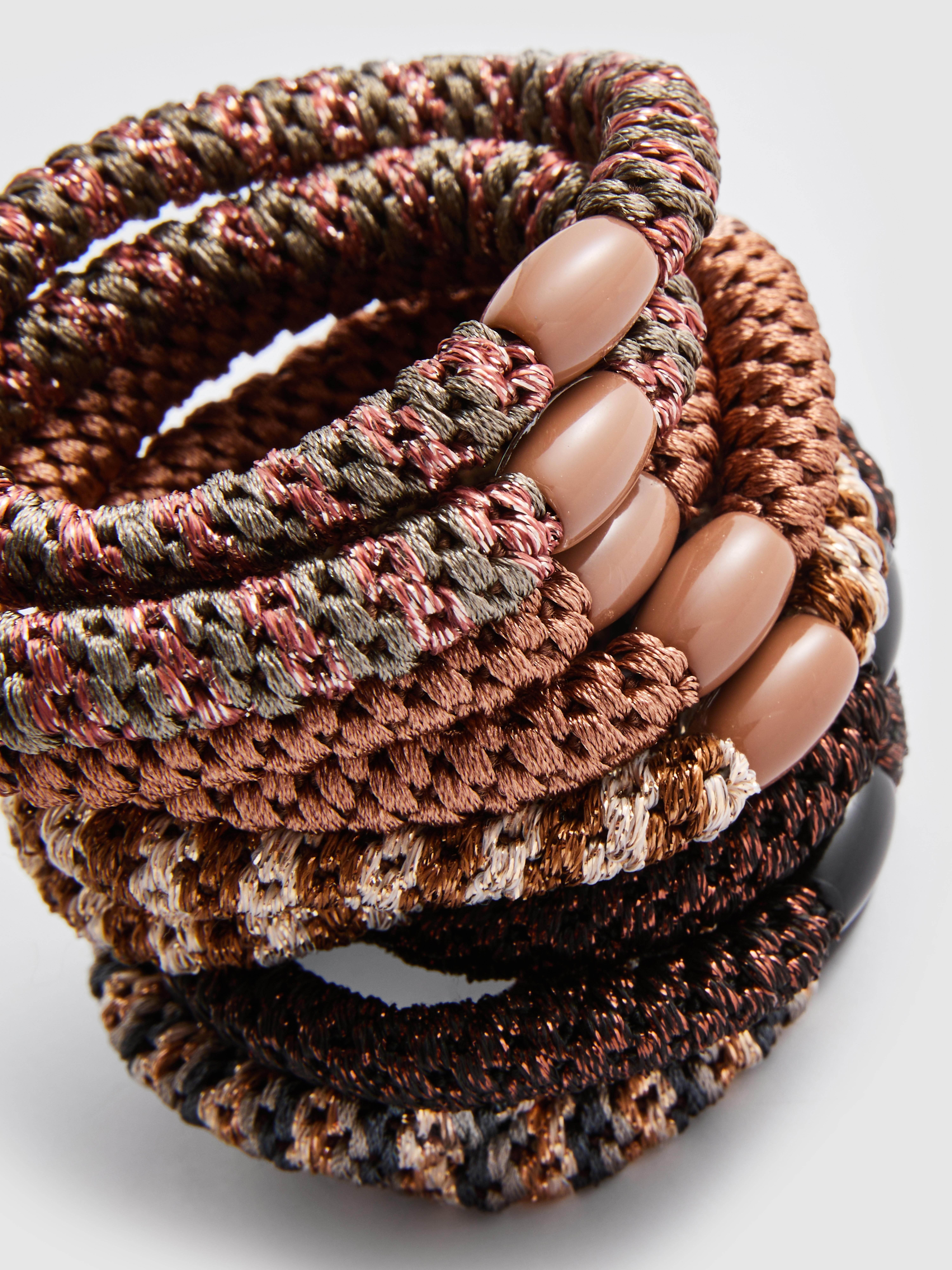 10pk Chunky Hair Bands