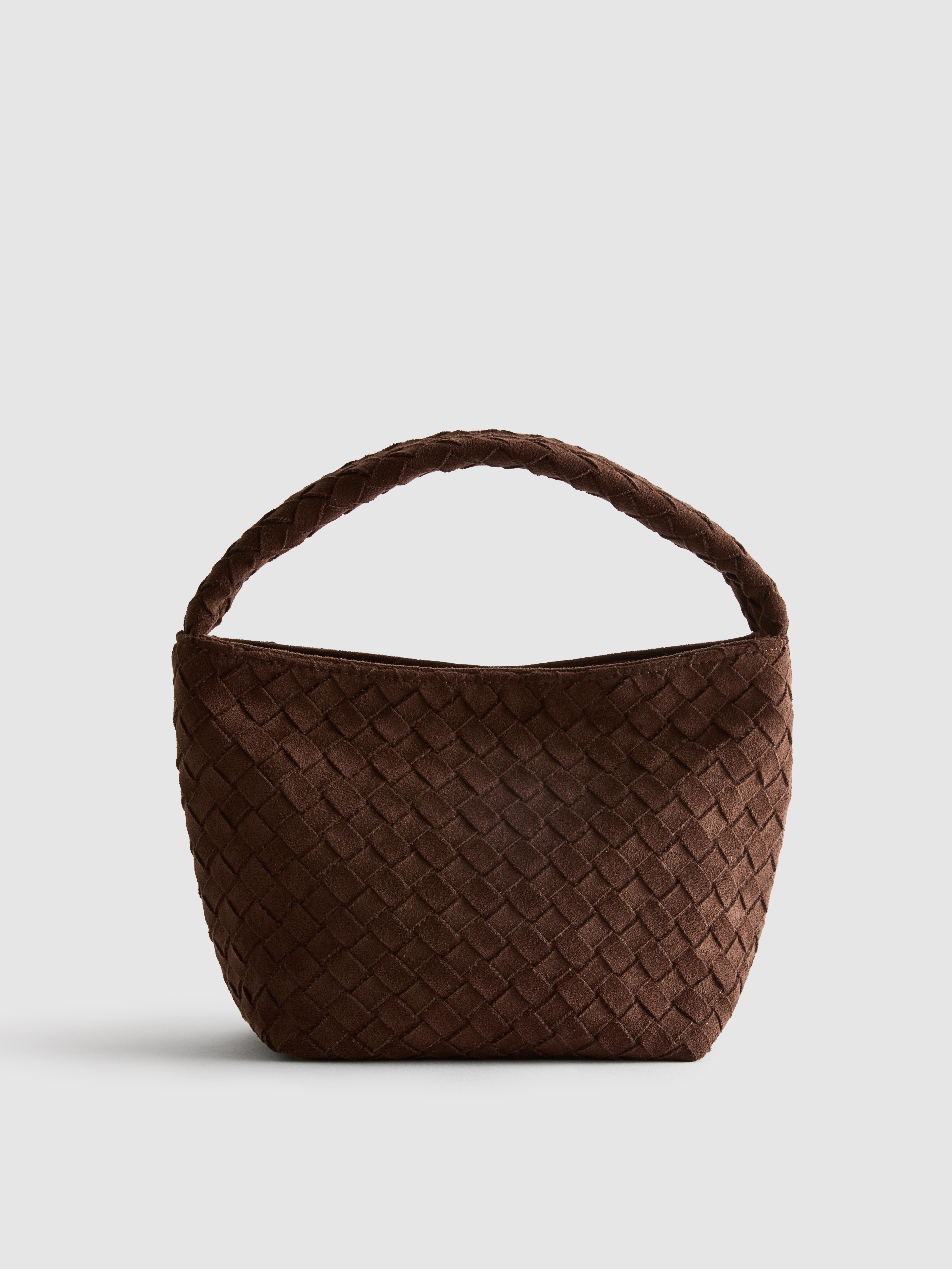 Mini Weave Bucket Bag