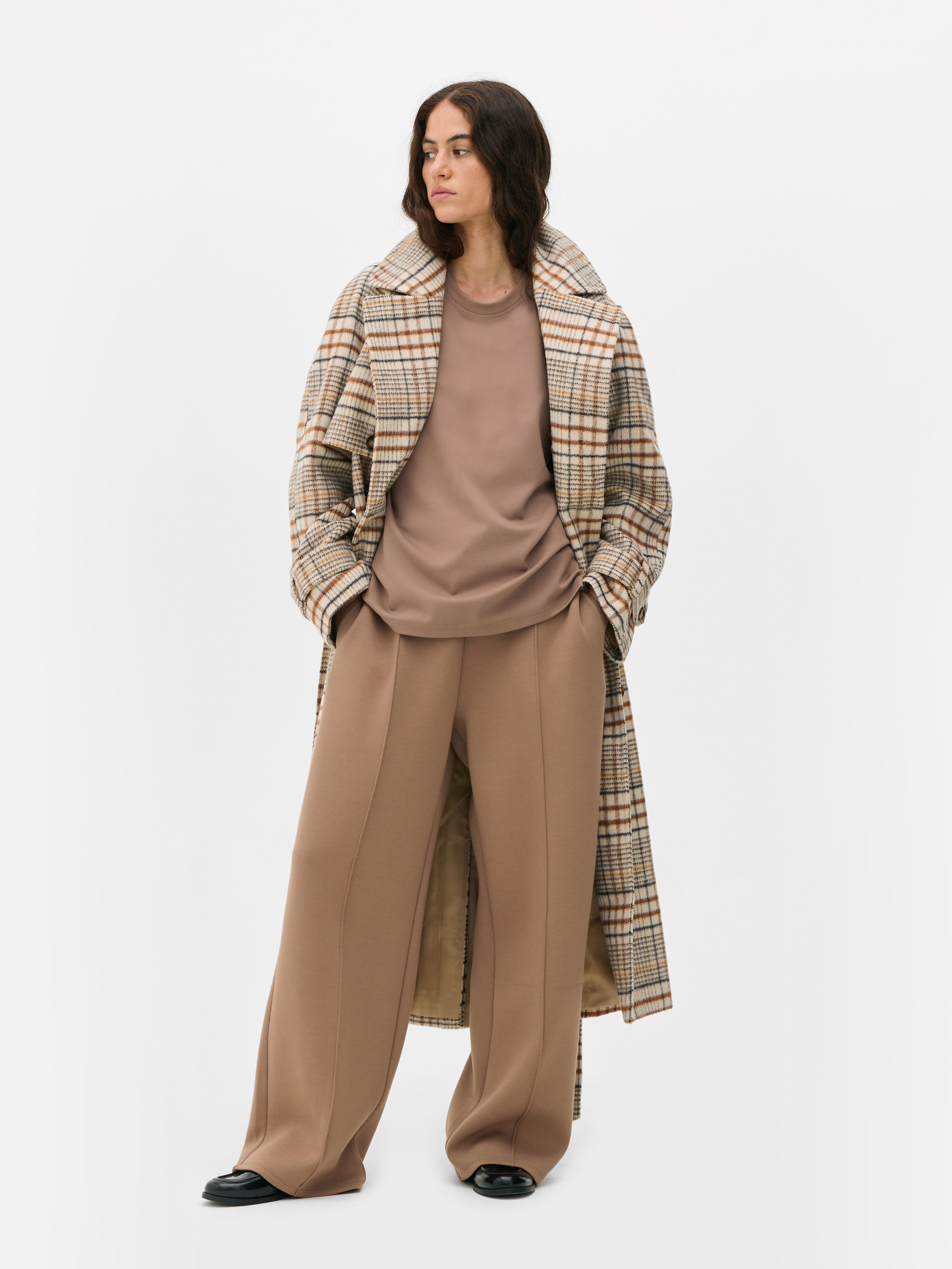 The Edit Relaxed Wide Leg Sweatpants