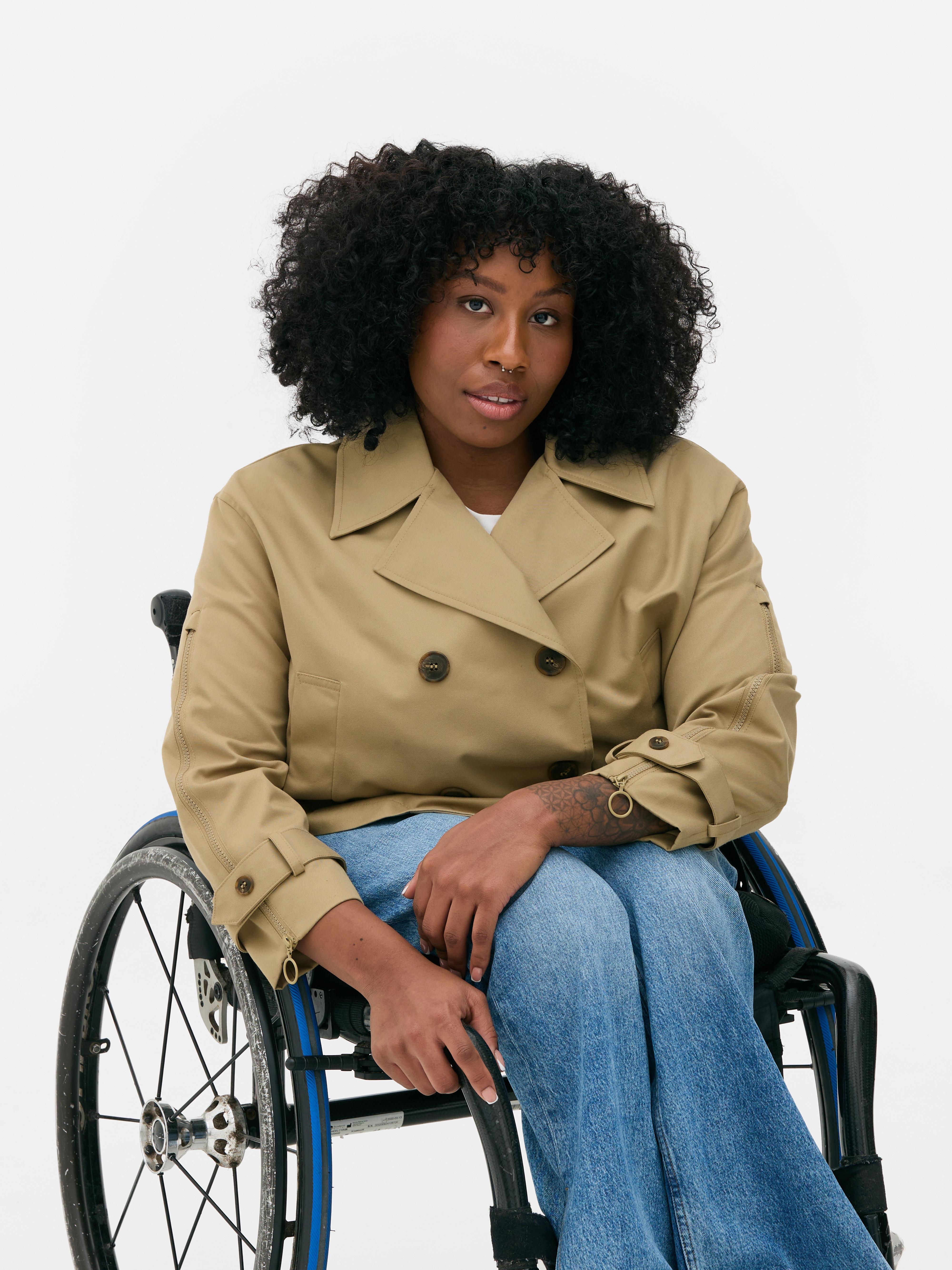 Adaptive Seated Double-Breasted Trench