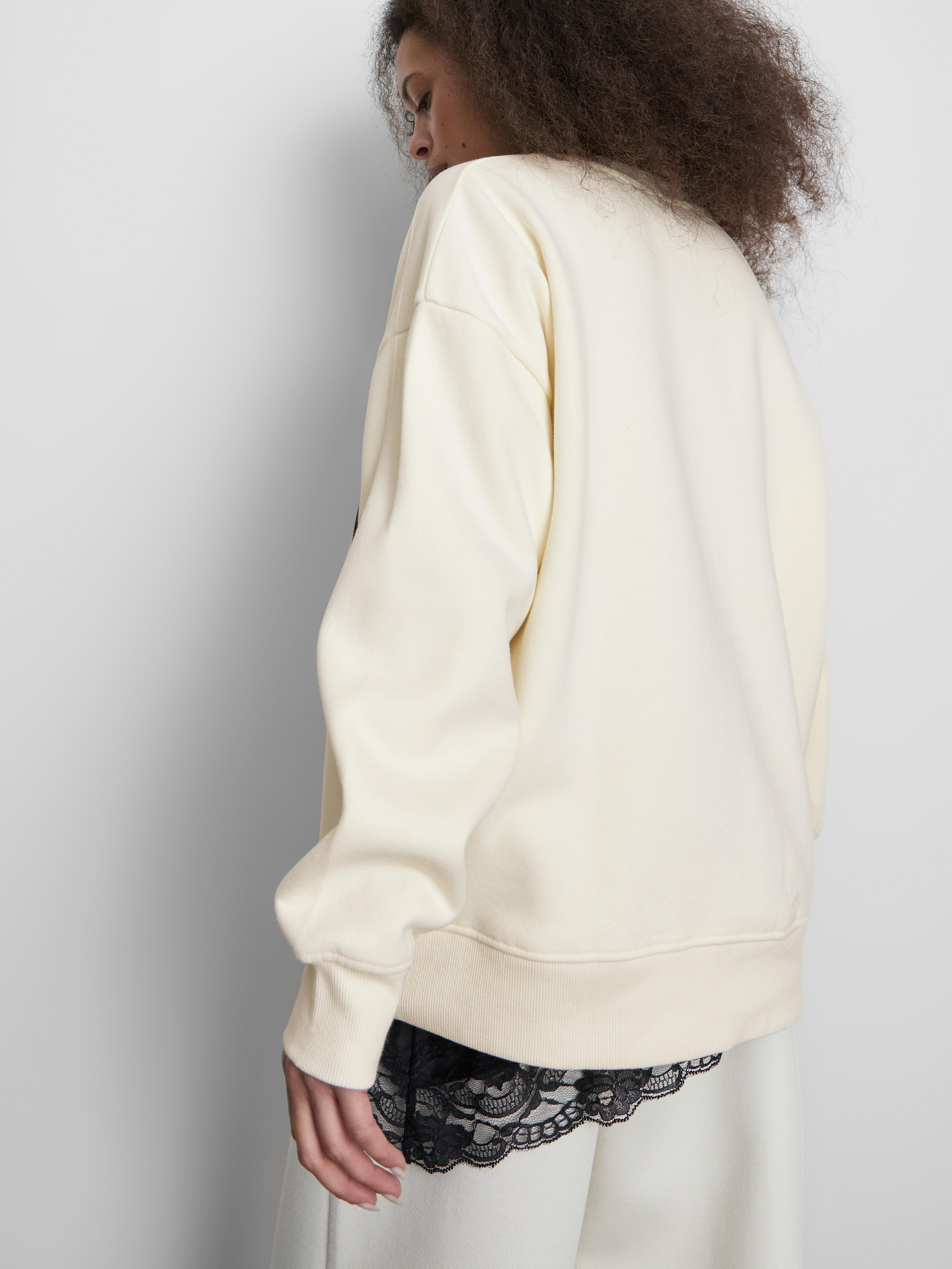 Oversized Cotton Rich Boston Sweatshirt
