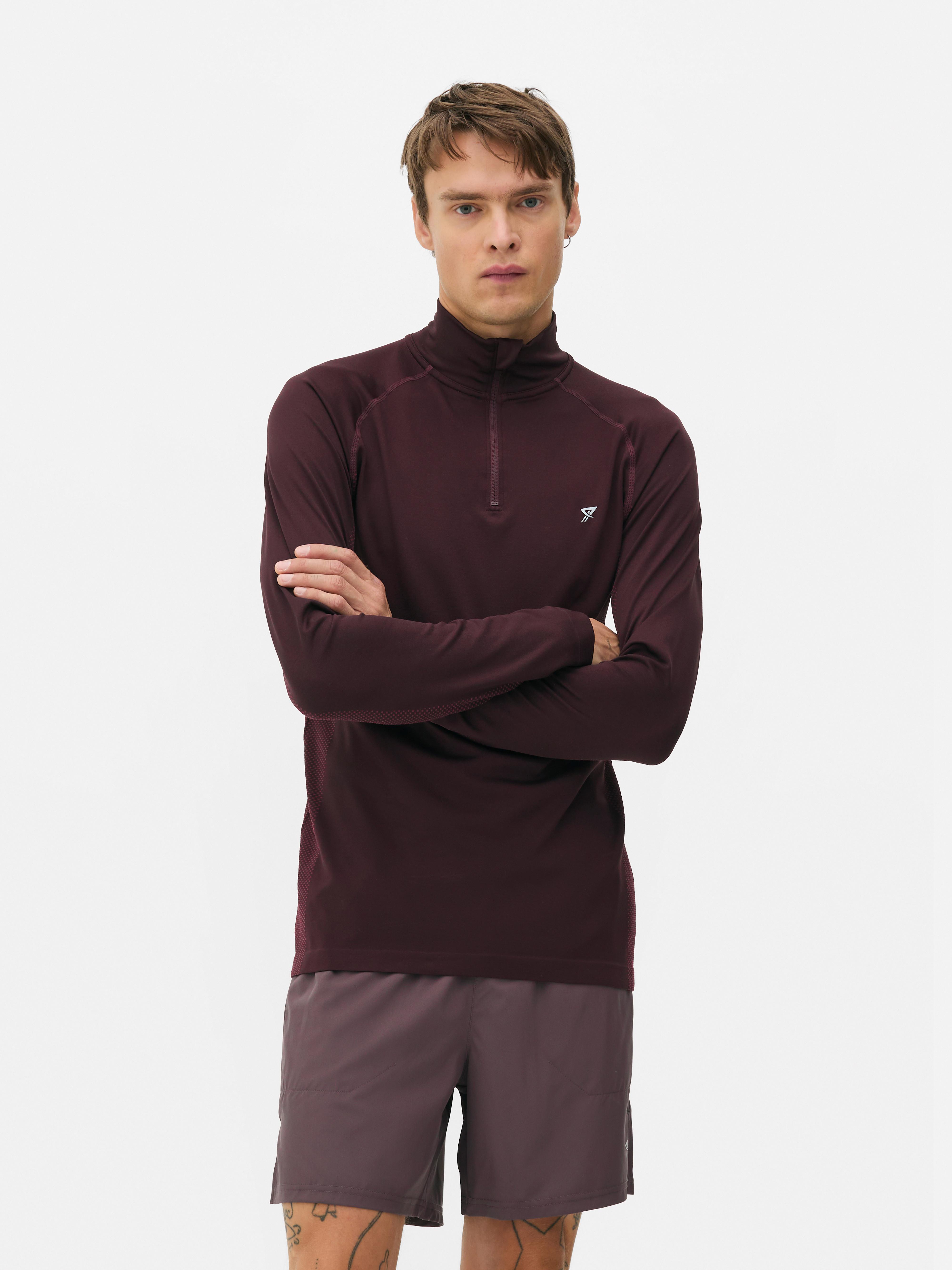 Quarter Zip Performance T-Shirt