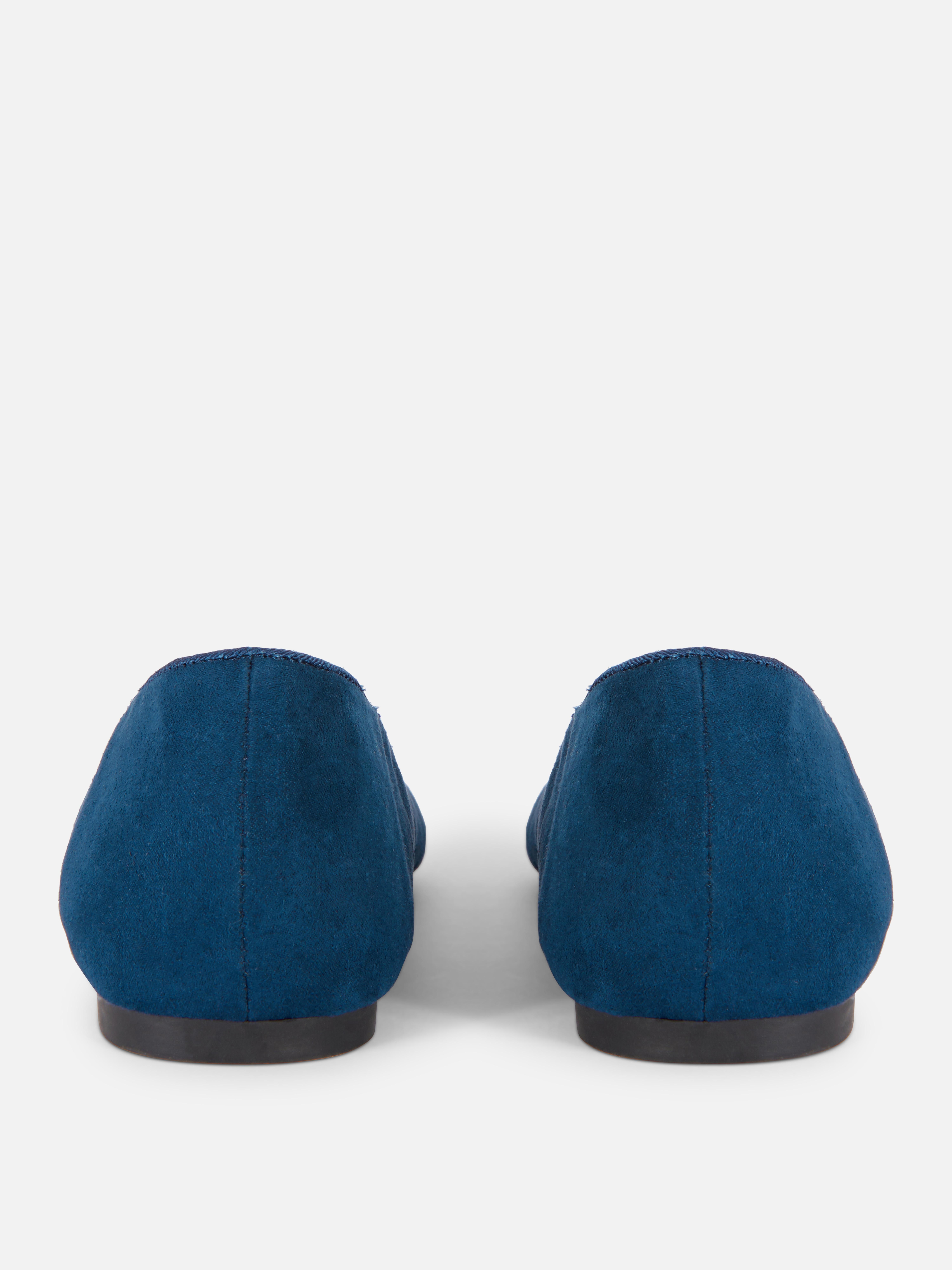 Faux Suede Flats