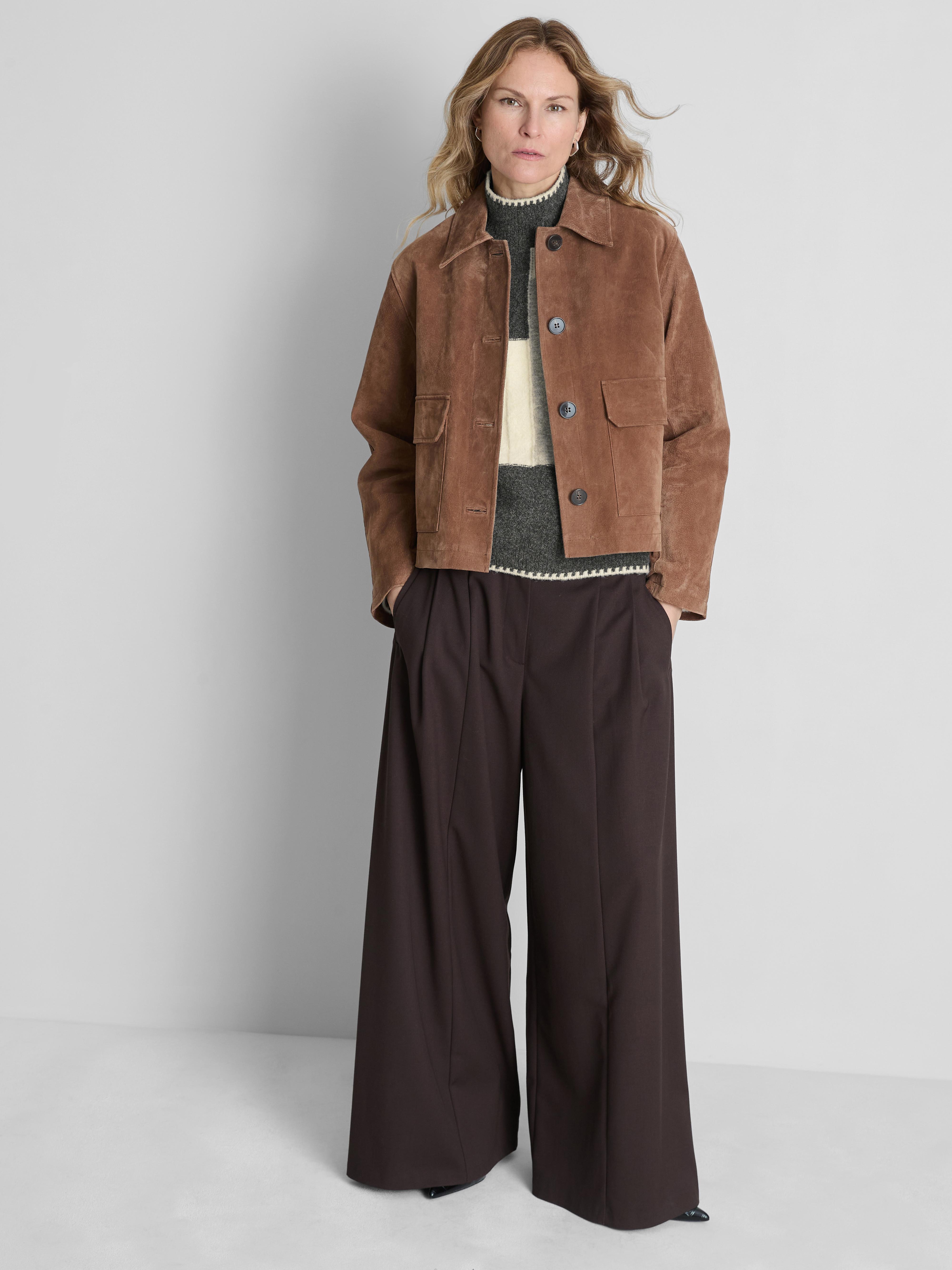 Patchwork Cable Knit Sweater