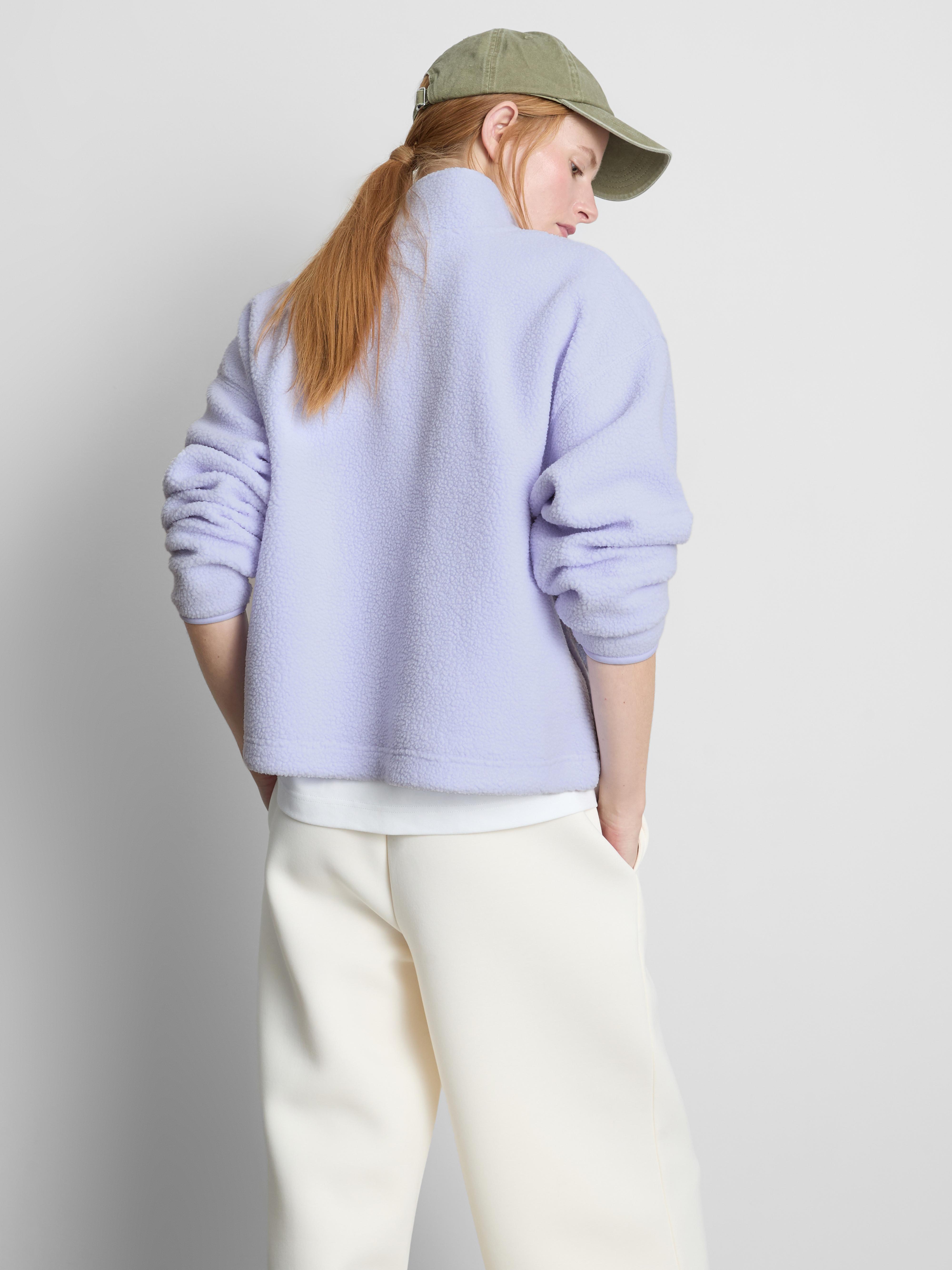 Half Zip Borg Fleece