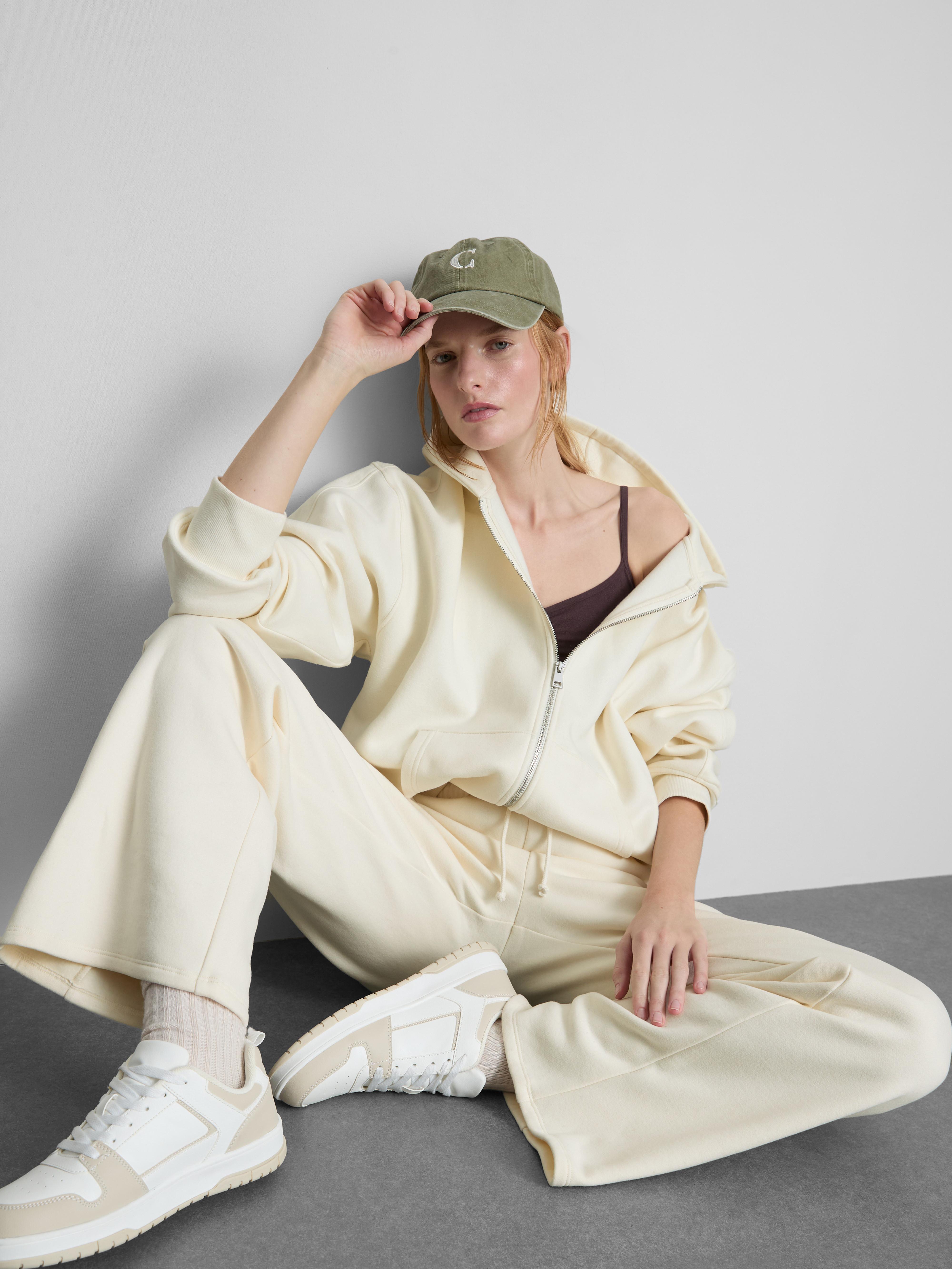 Cotton Rich Zip Through Hoodie