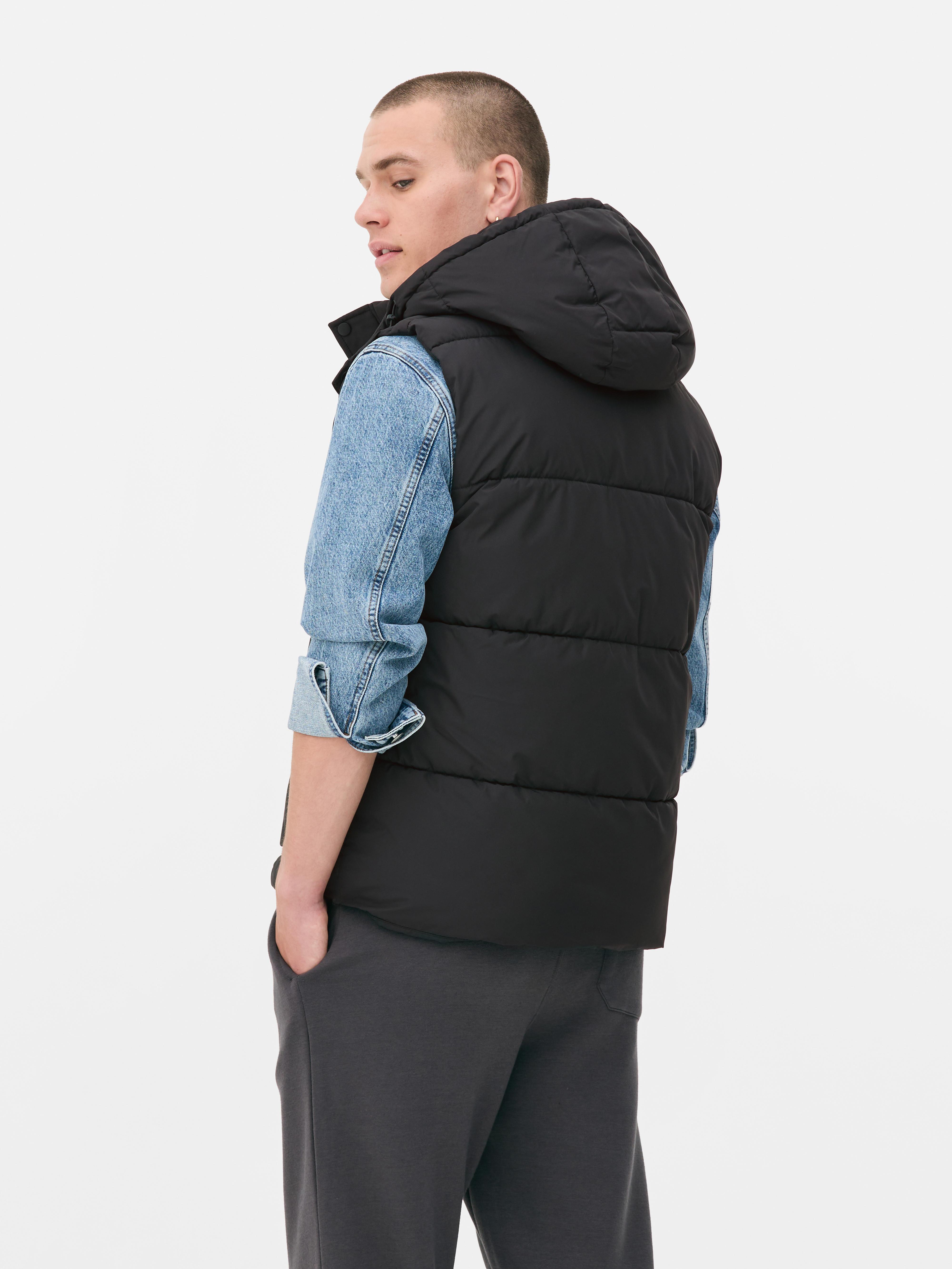 Hooded Zip-Up Gilet
