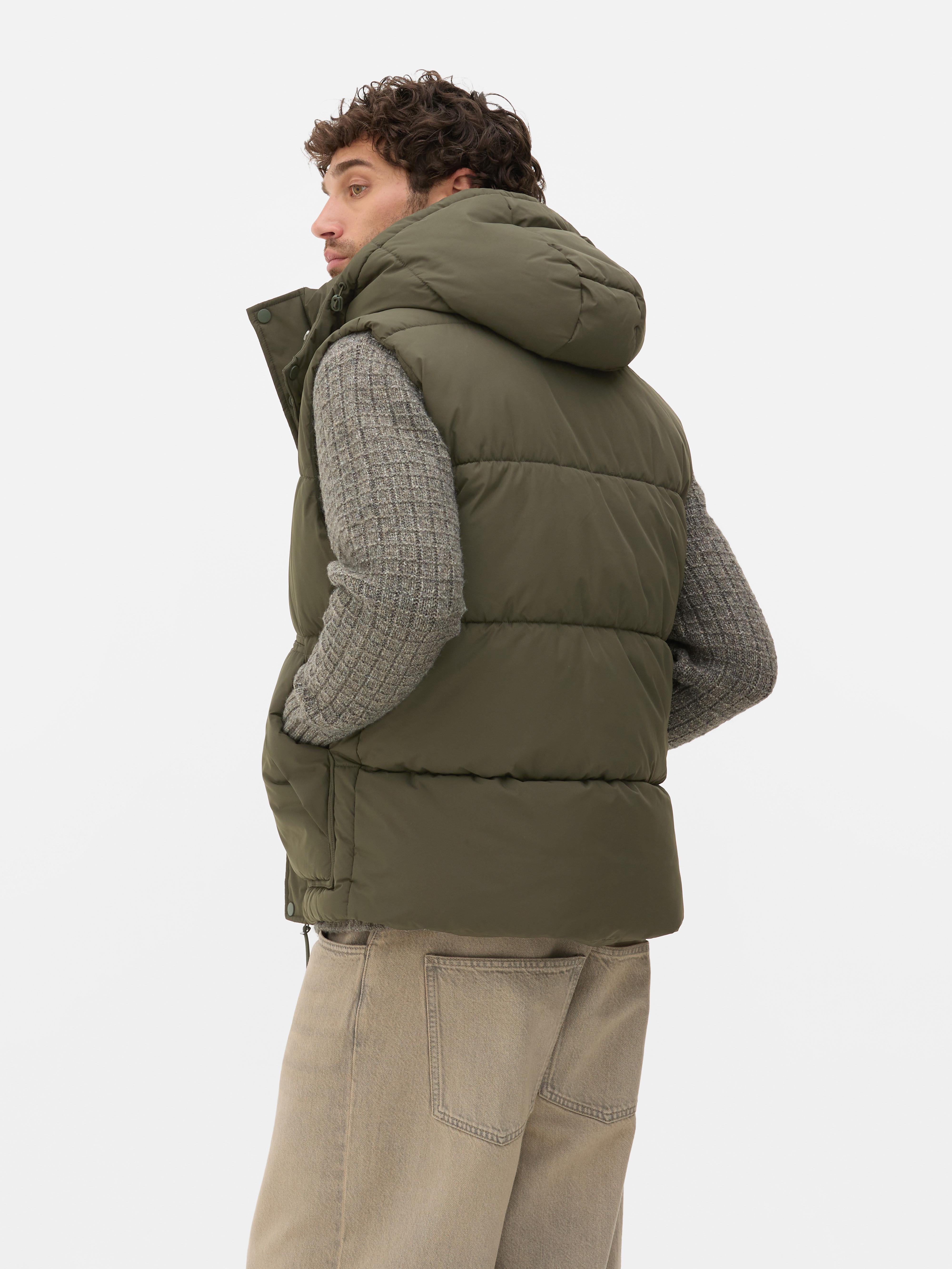 Hooded Zip-Up Gilet