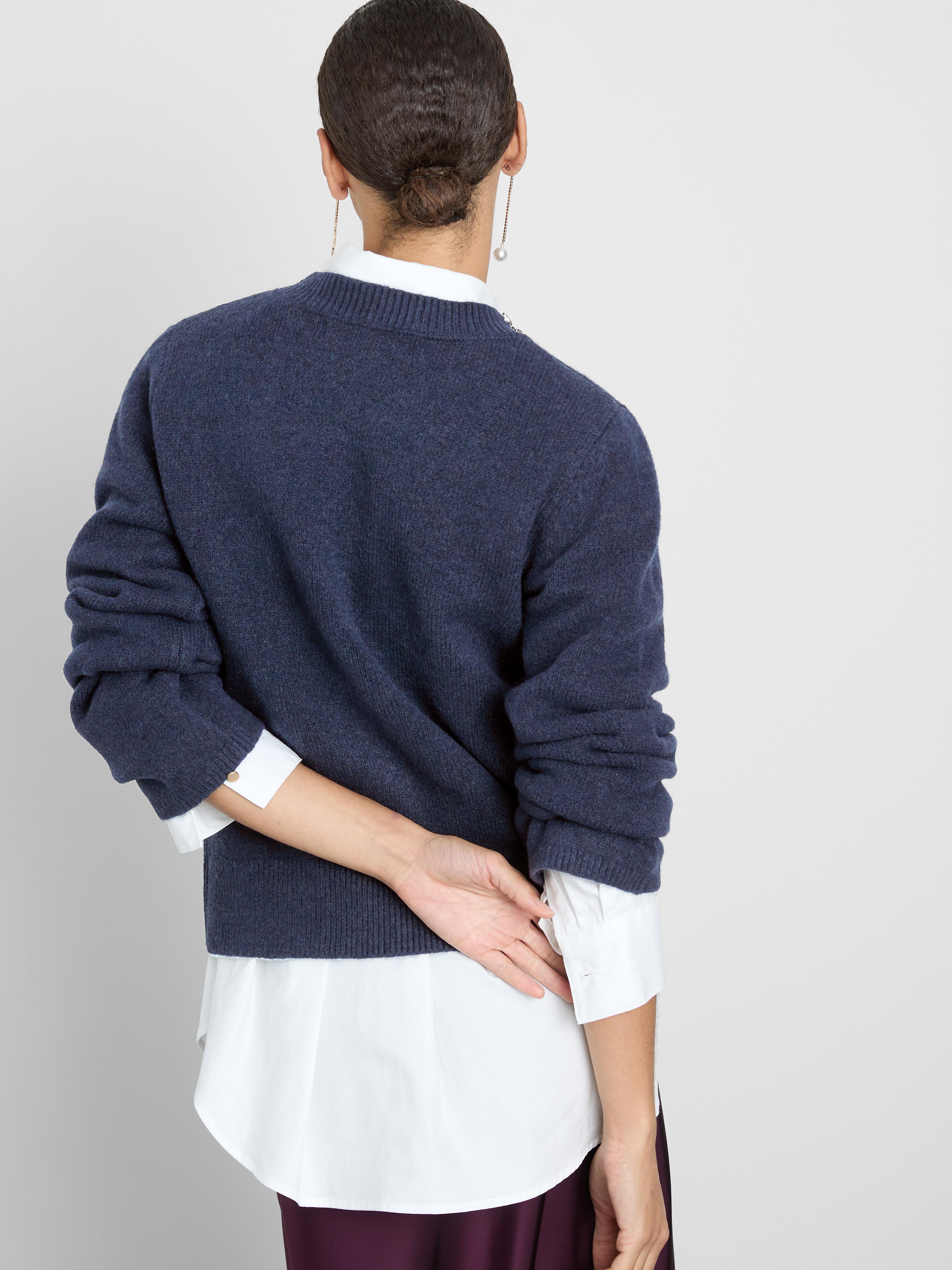 Embellished Knit Sweater