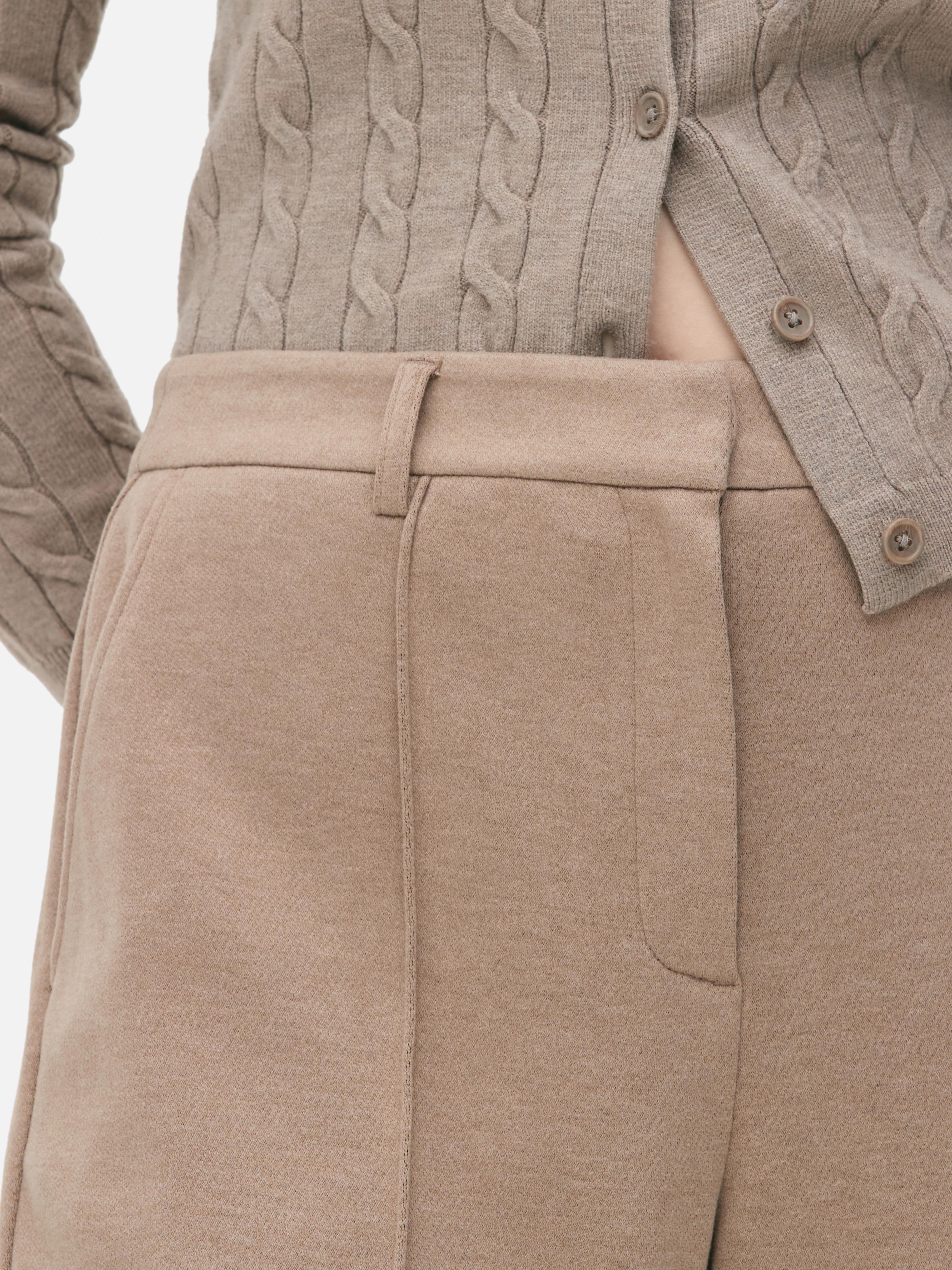 Tailored Straight Leg Pants