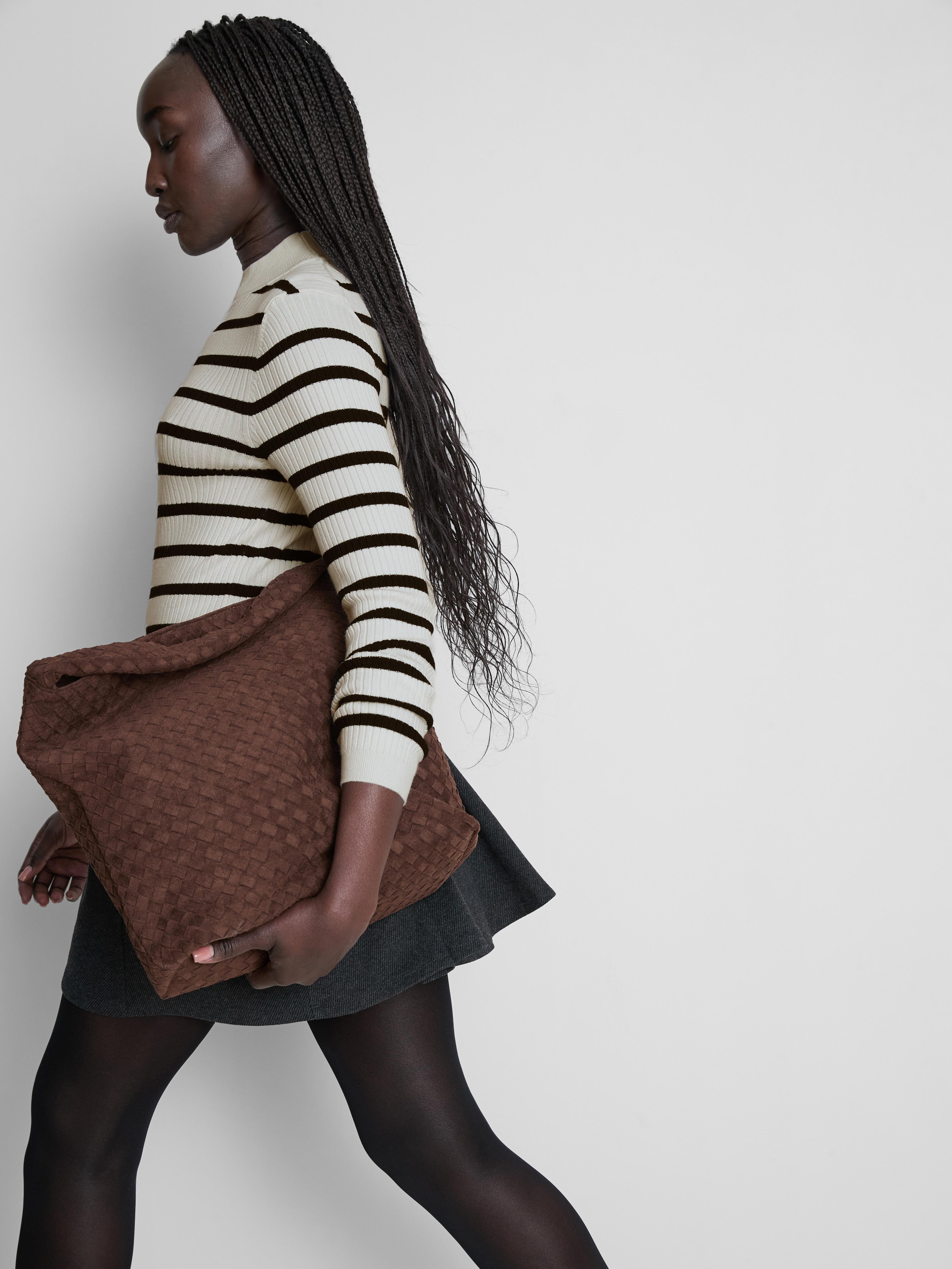 Ribbed Turtleneck Sweater