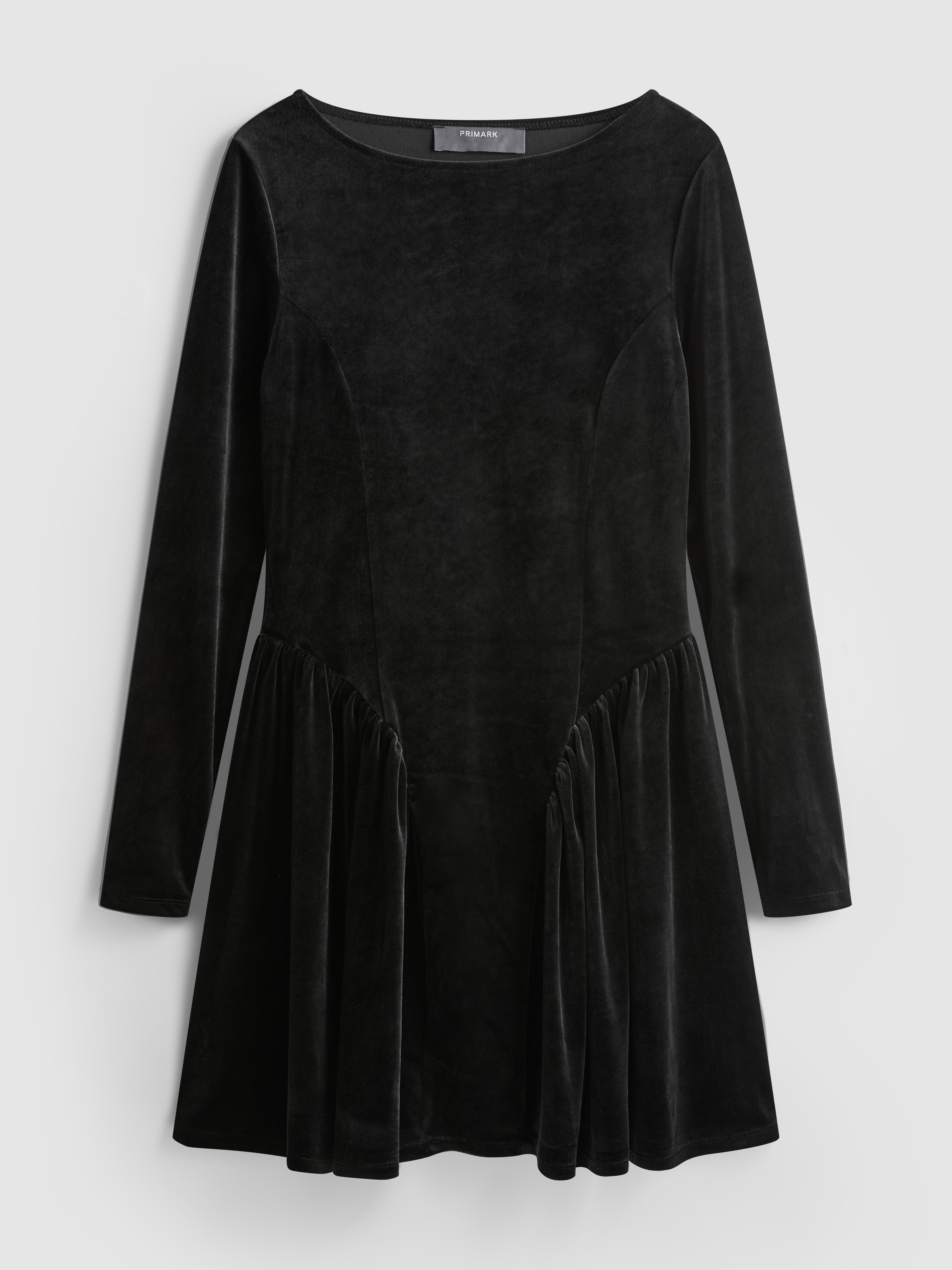 Christmas Velvet Skater Dress