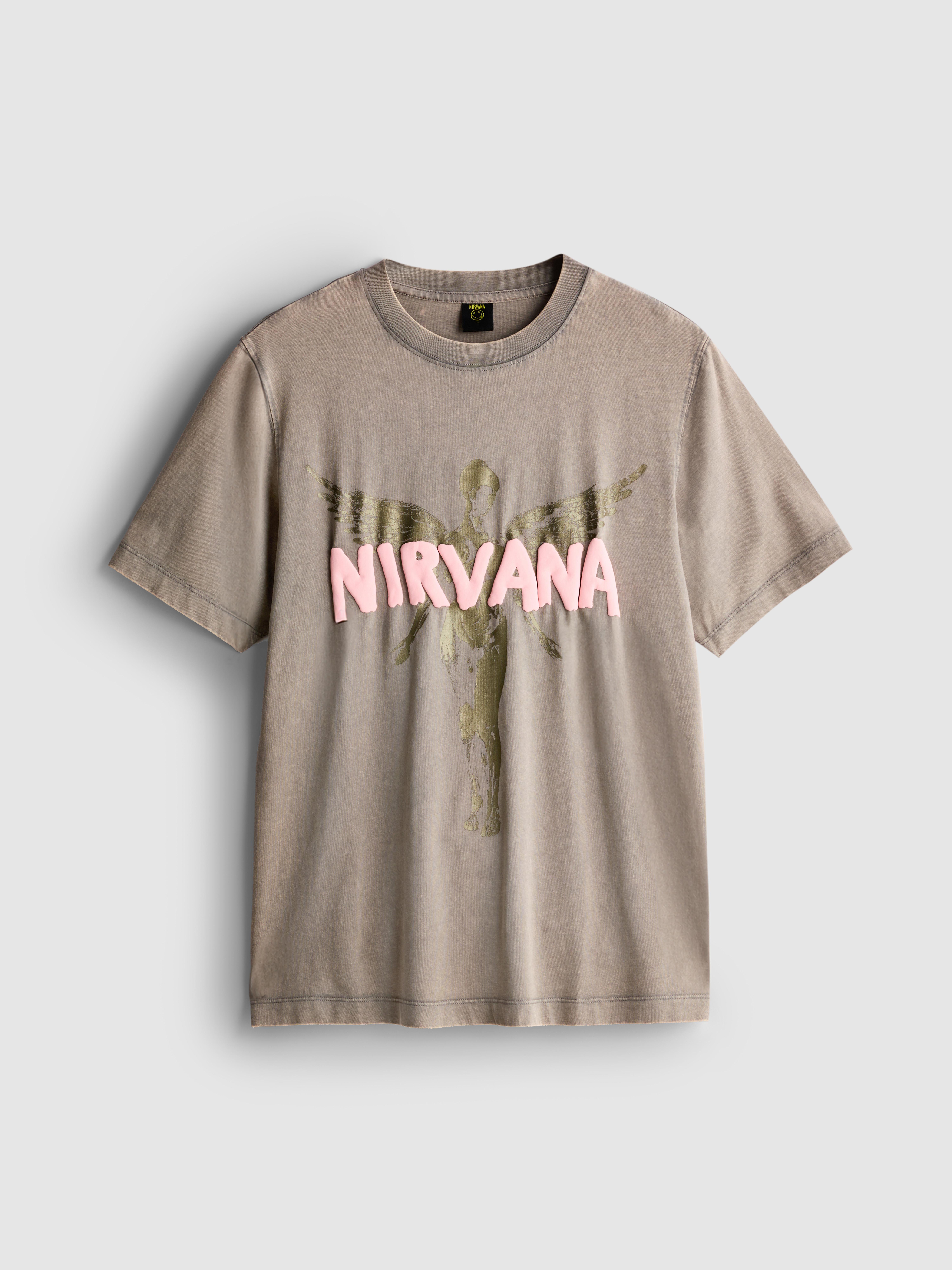 Nirvana Foil Print T-Shirt