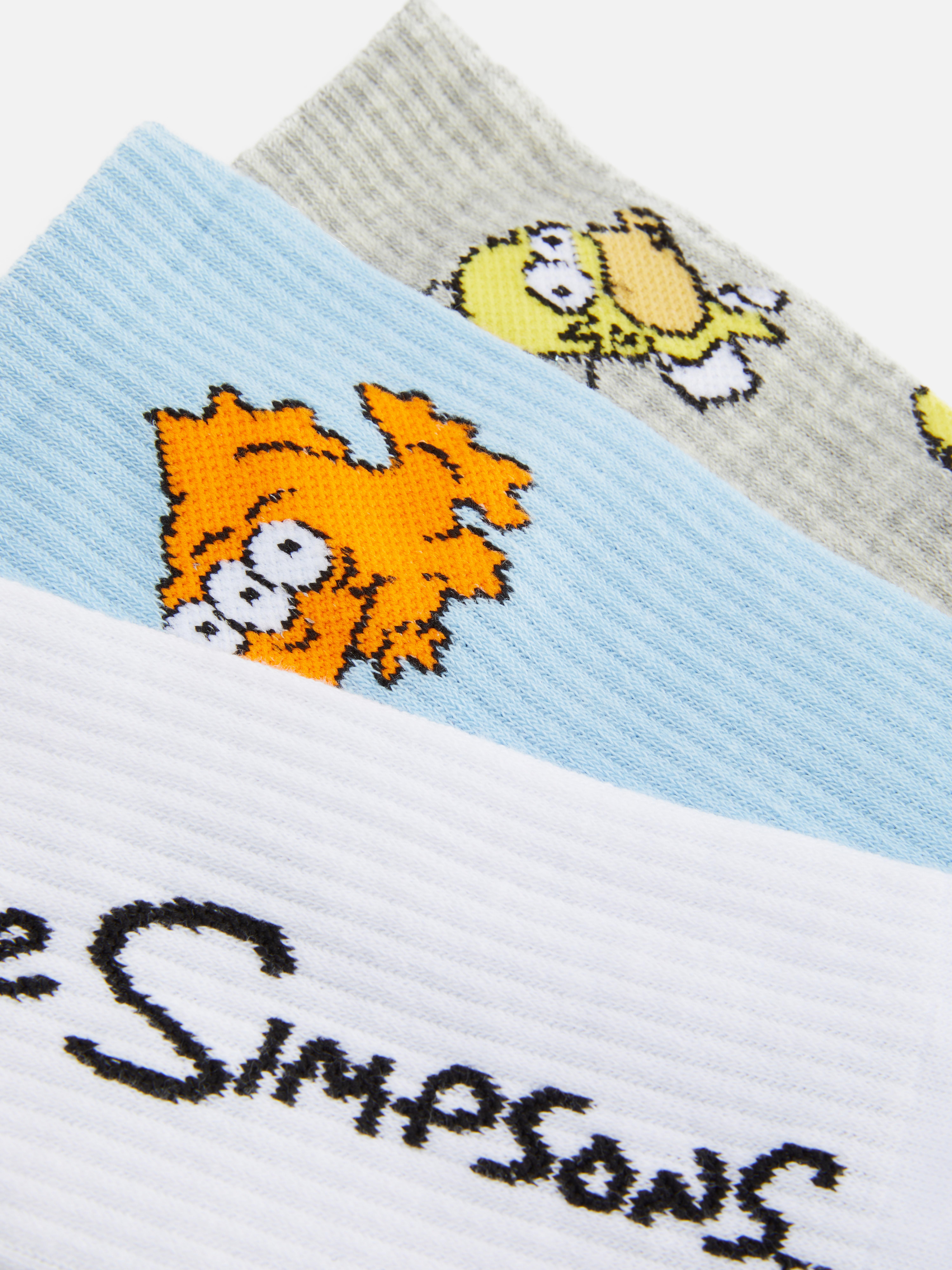 3-Pack The Simpsons Crew Socks