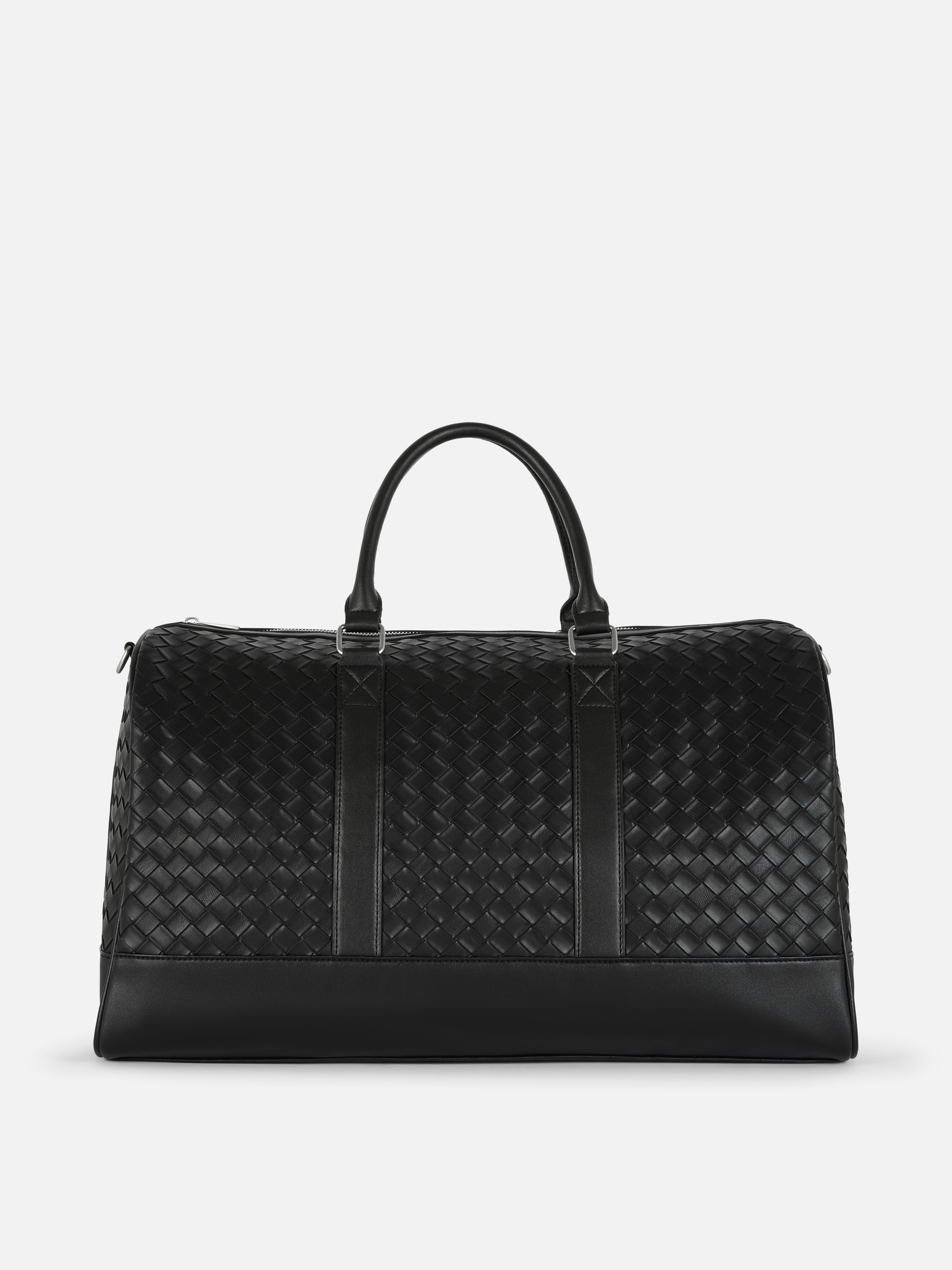 Woven Holdall Weekend Bag