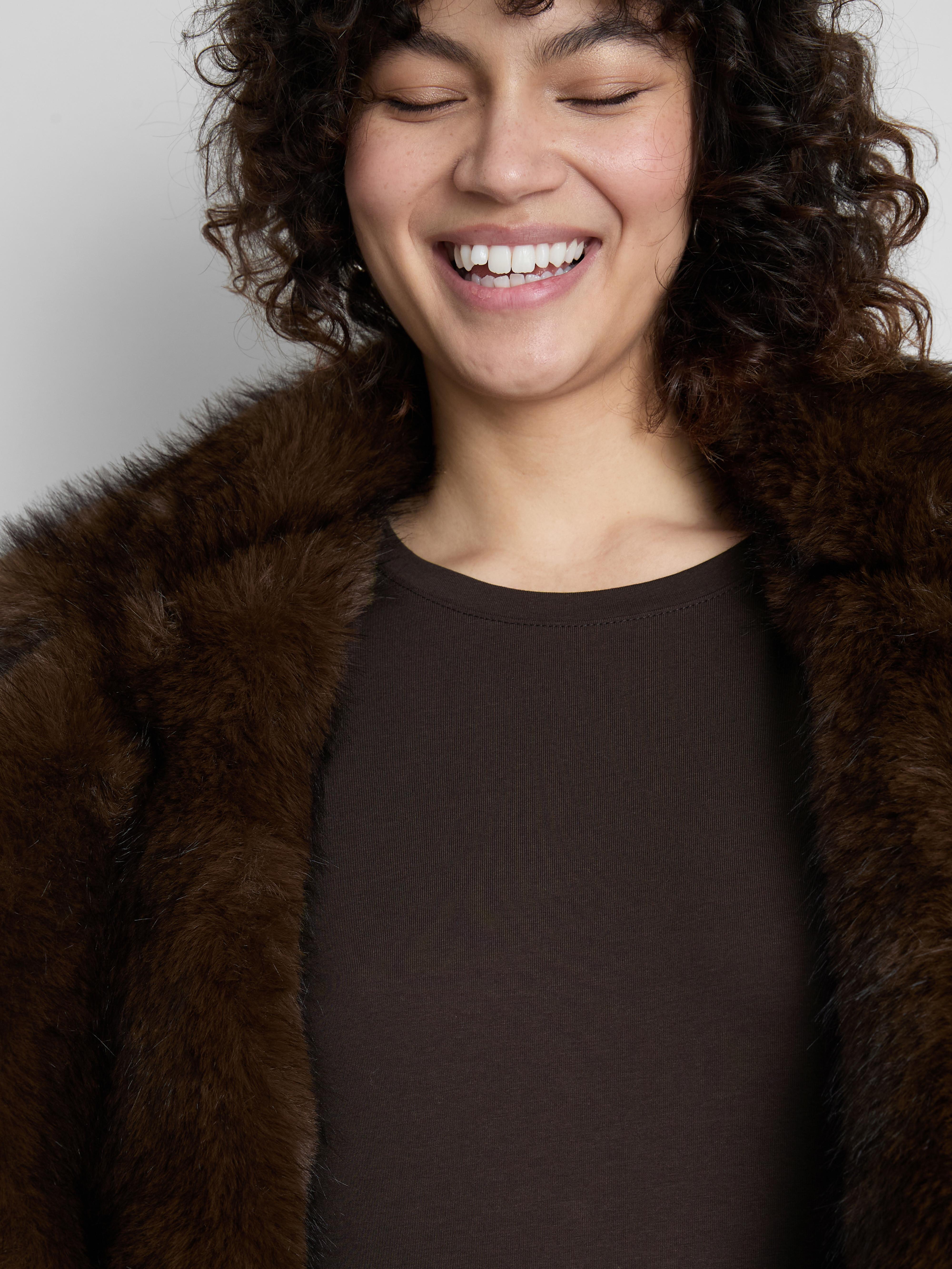 Stretch Crew Neck Top