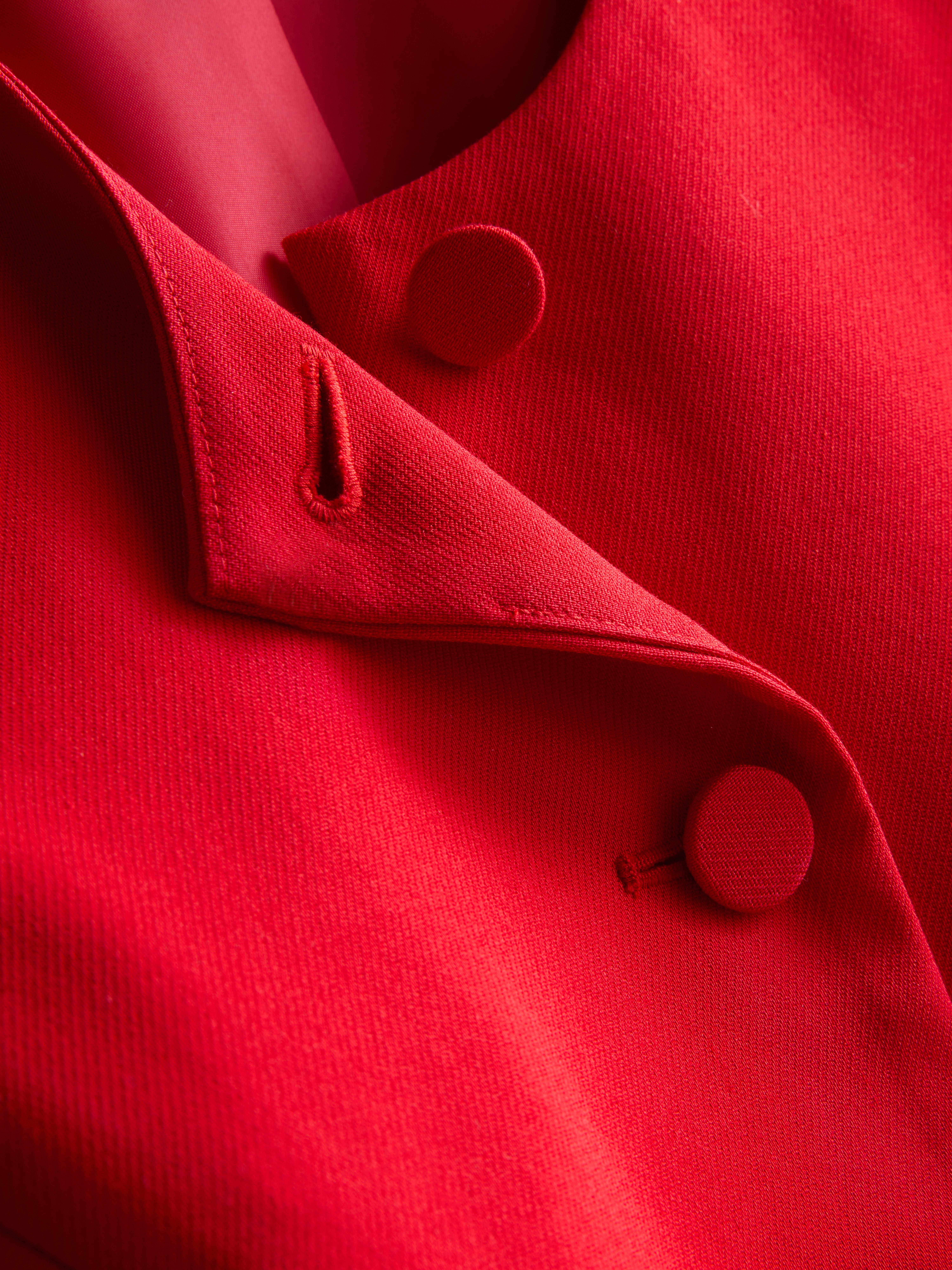 Round Neck Peplum Waistcoat