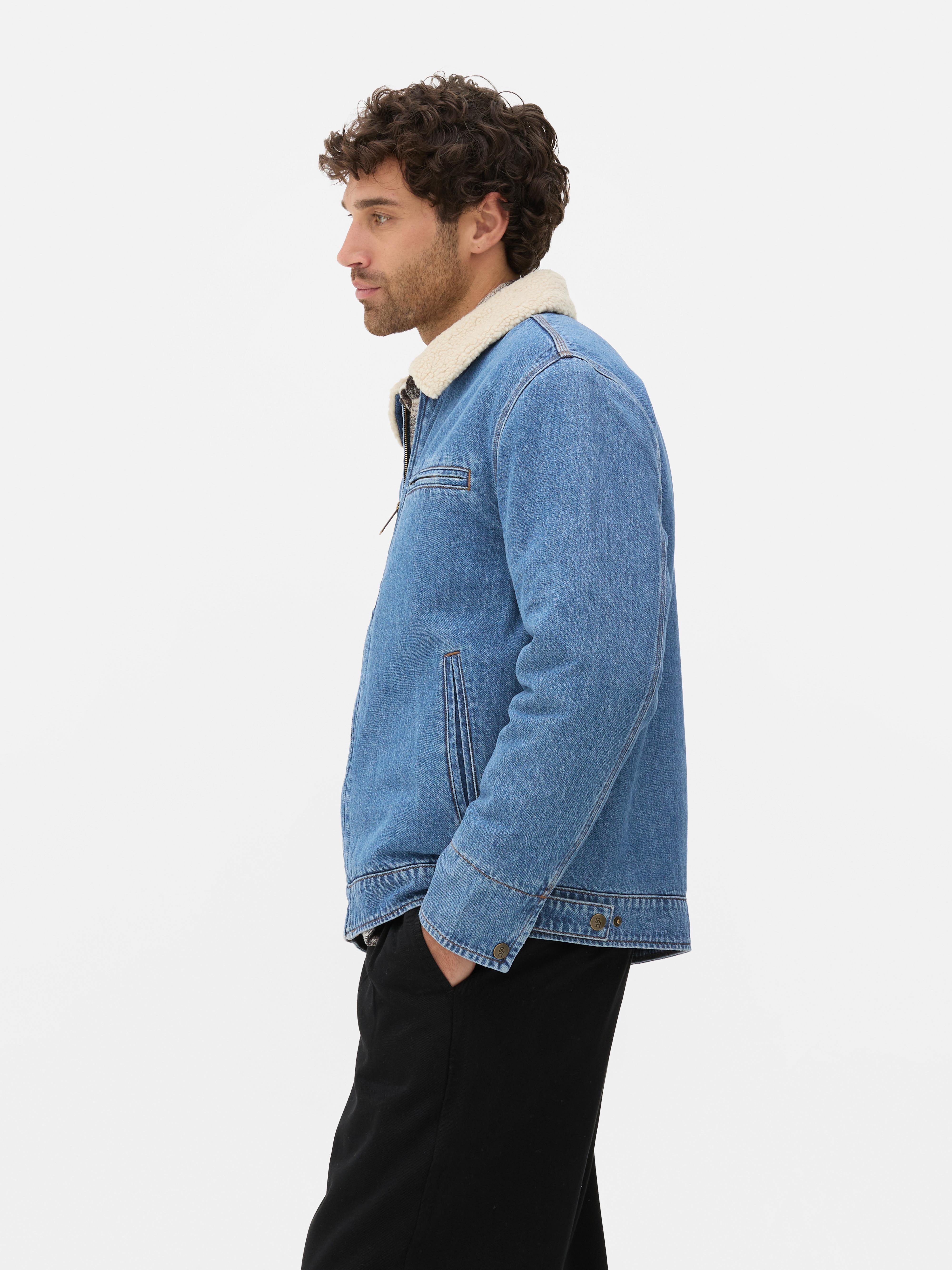 The Stronghold Fleece Collar Canvas Jacket