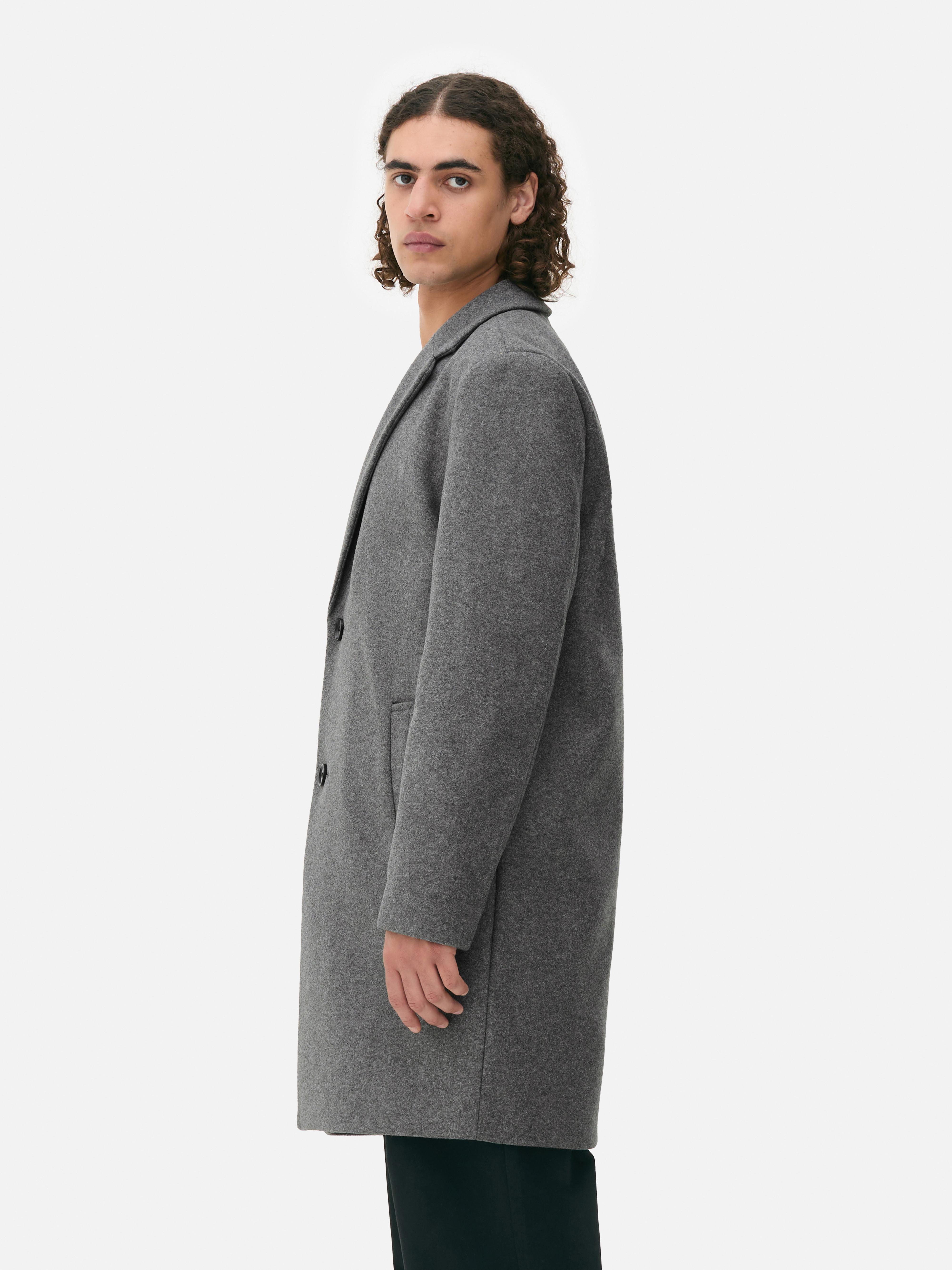 Oversized Mid-Length Overcoat