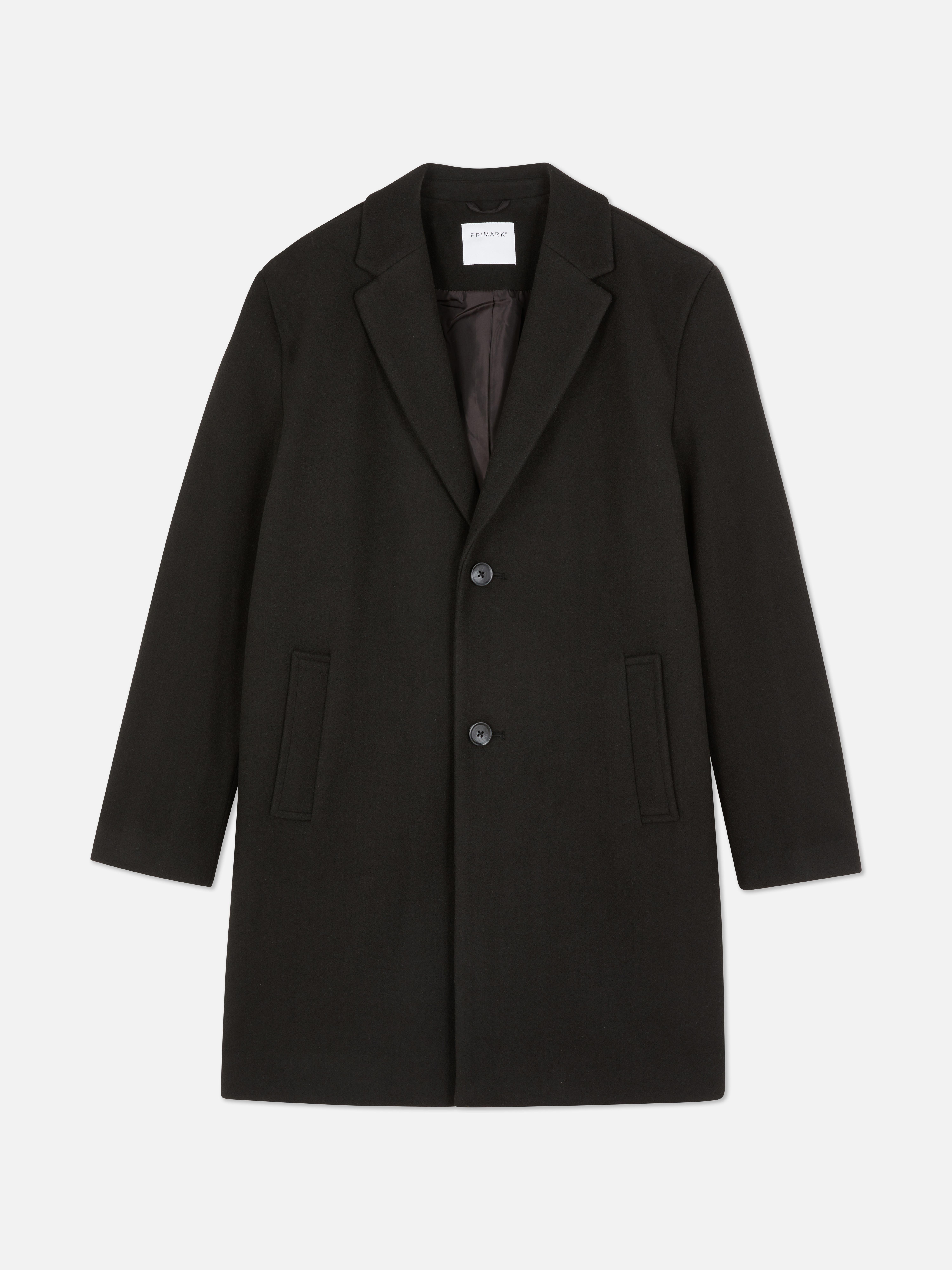 Oversized Mid-Length Overcoat
