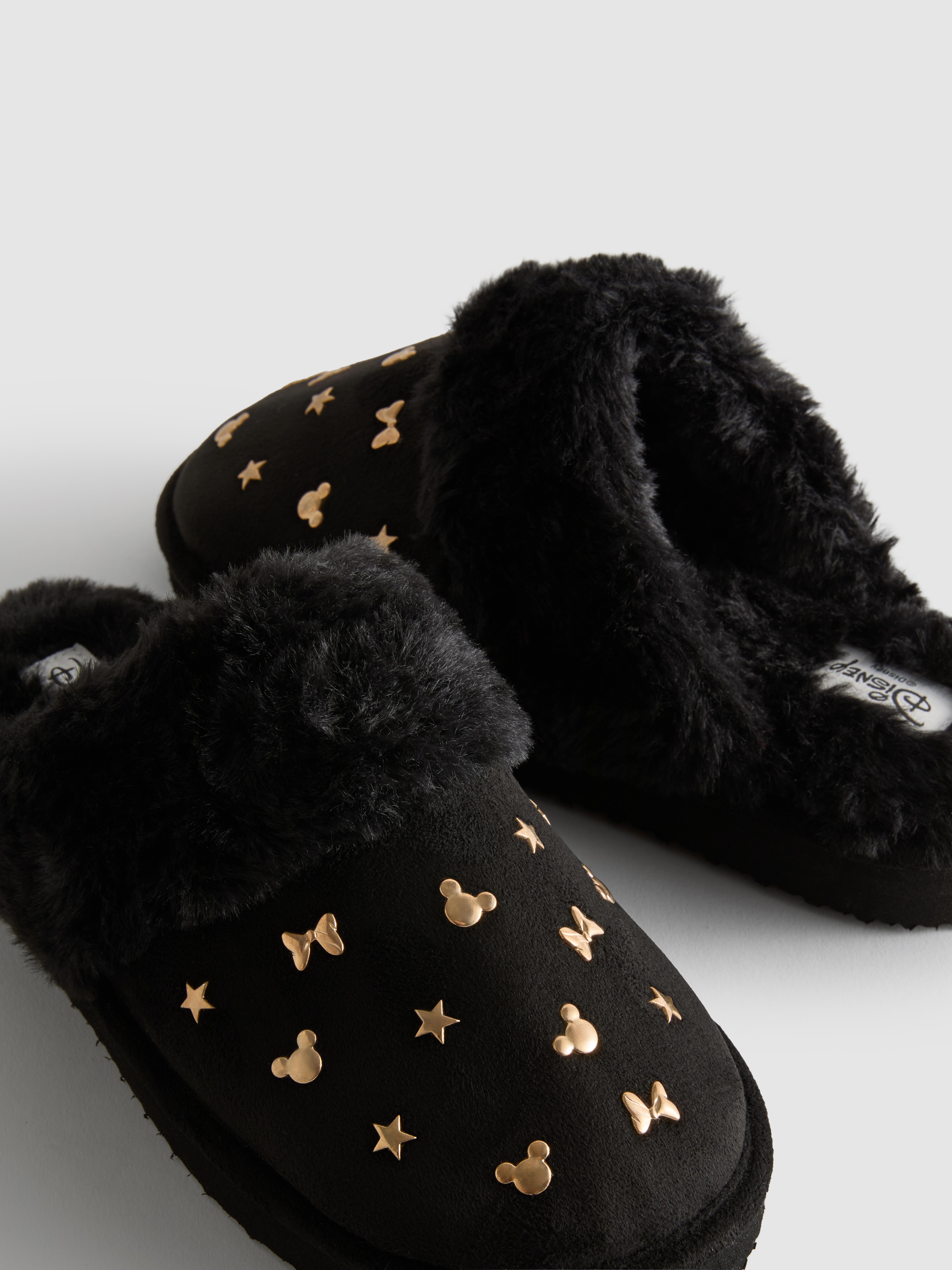 Disney’s Minnie Mouse Studded Mule Slippers