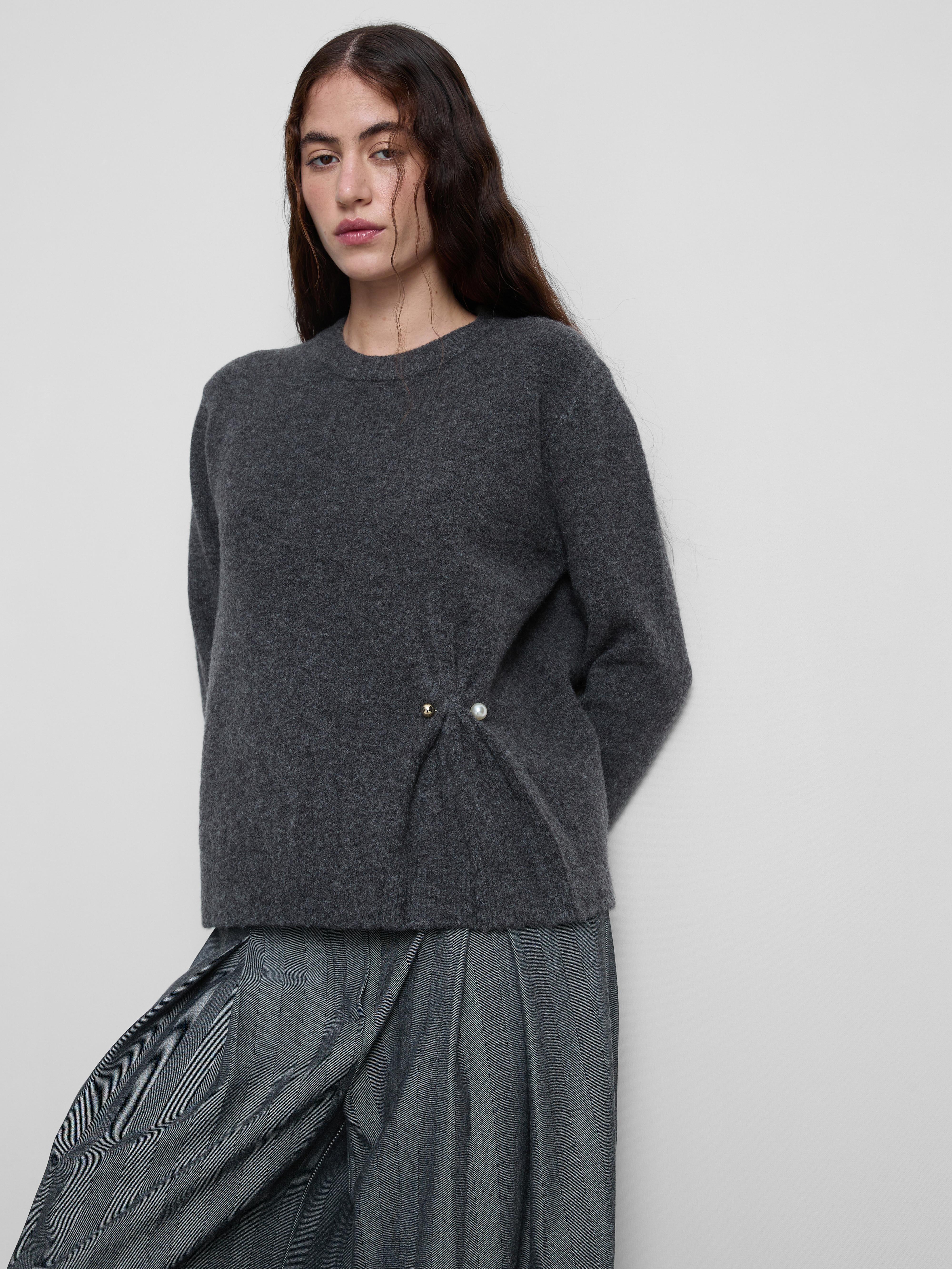 Brooch Detail Sweater