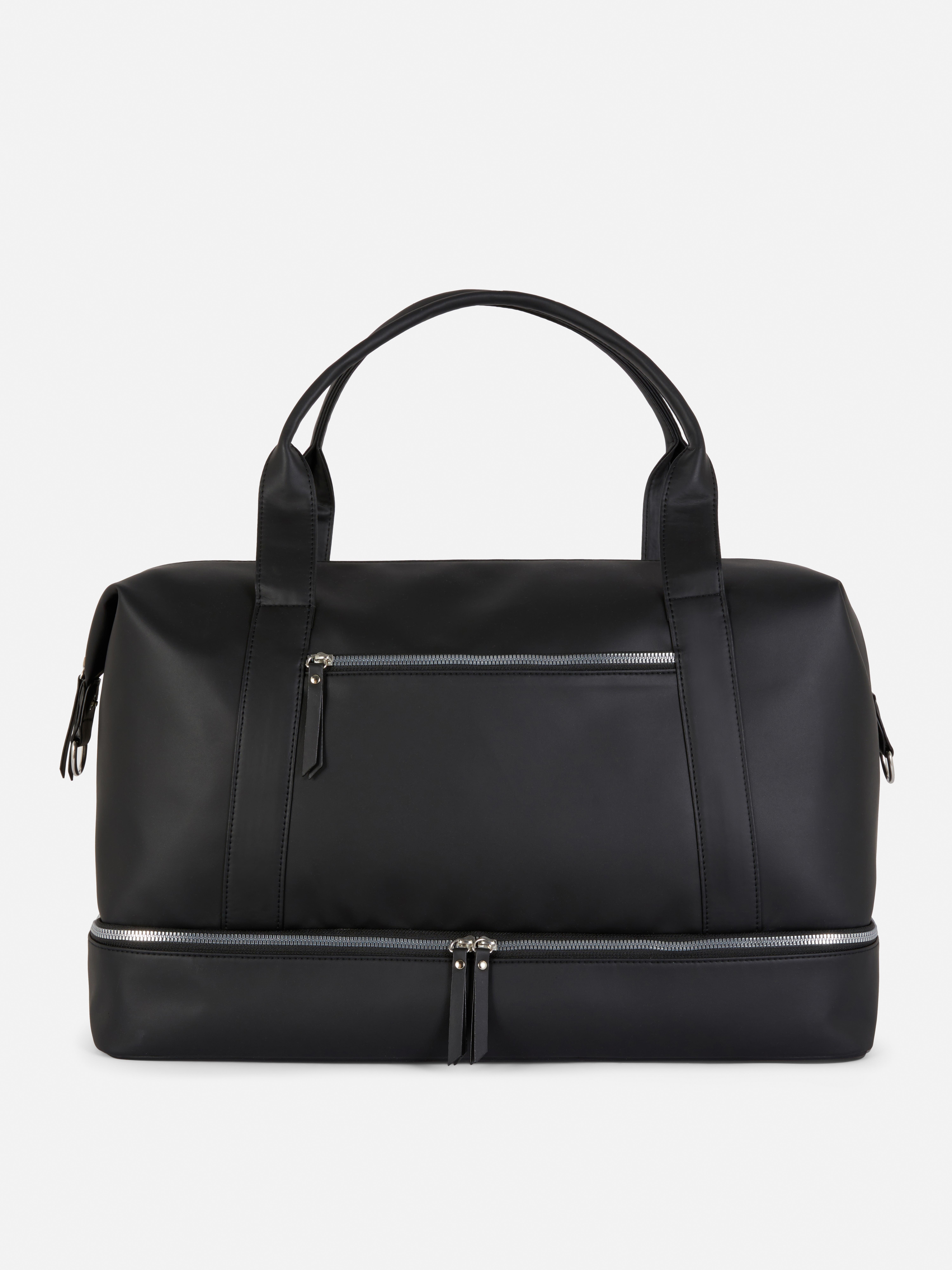 Faux Leather Weekender