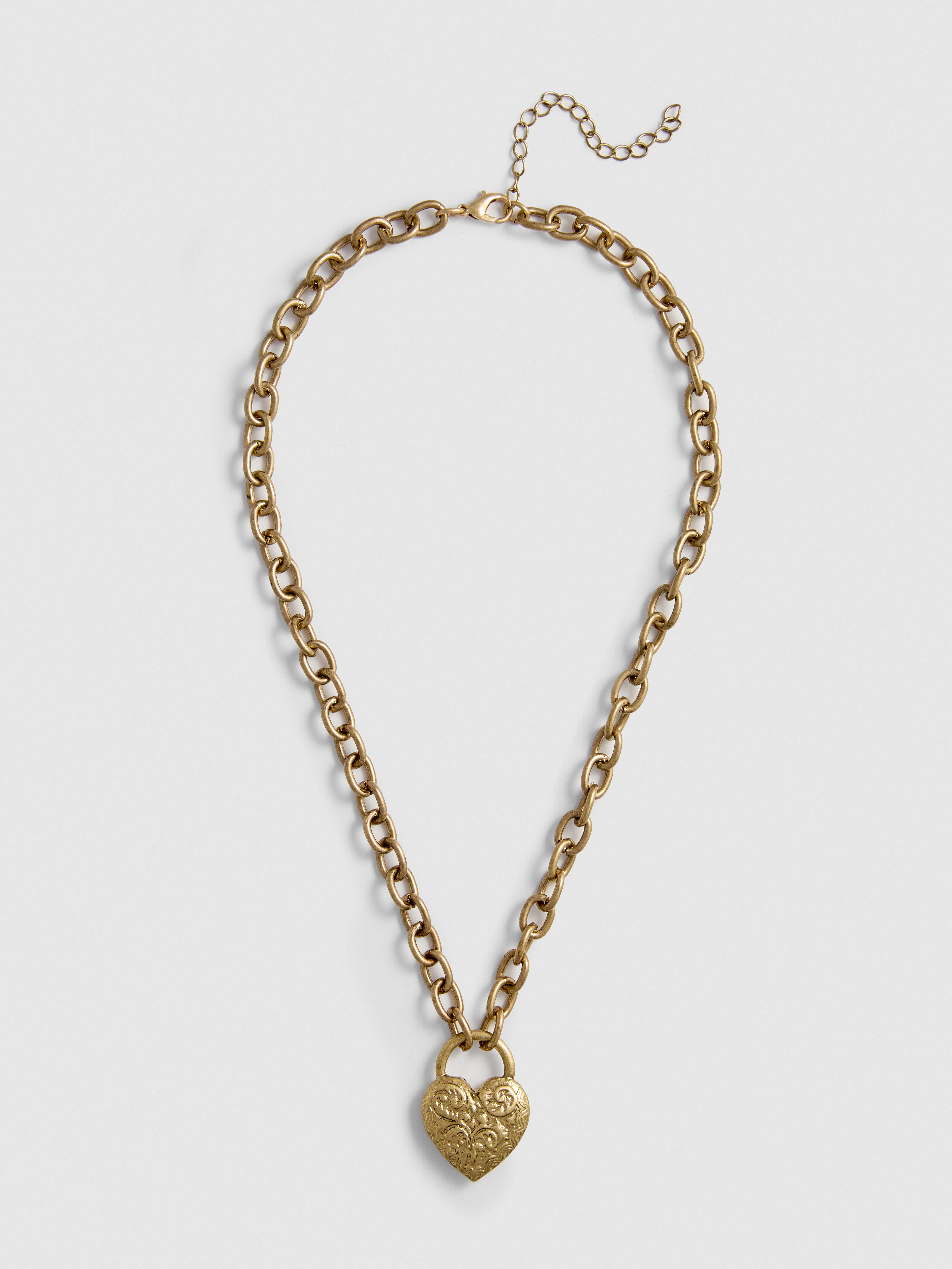 Paula Echevarría Heart Locket Necklace