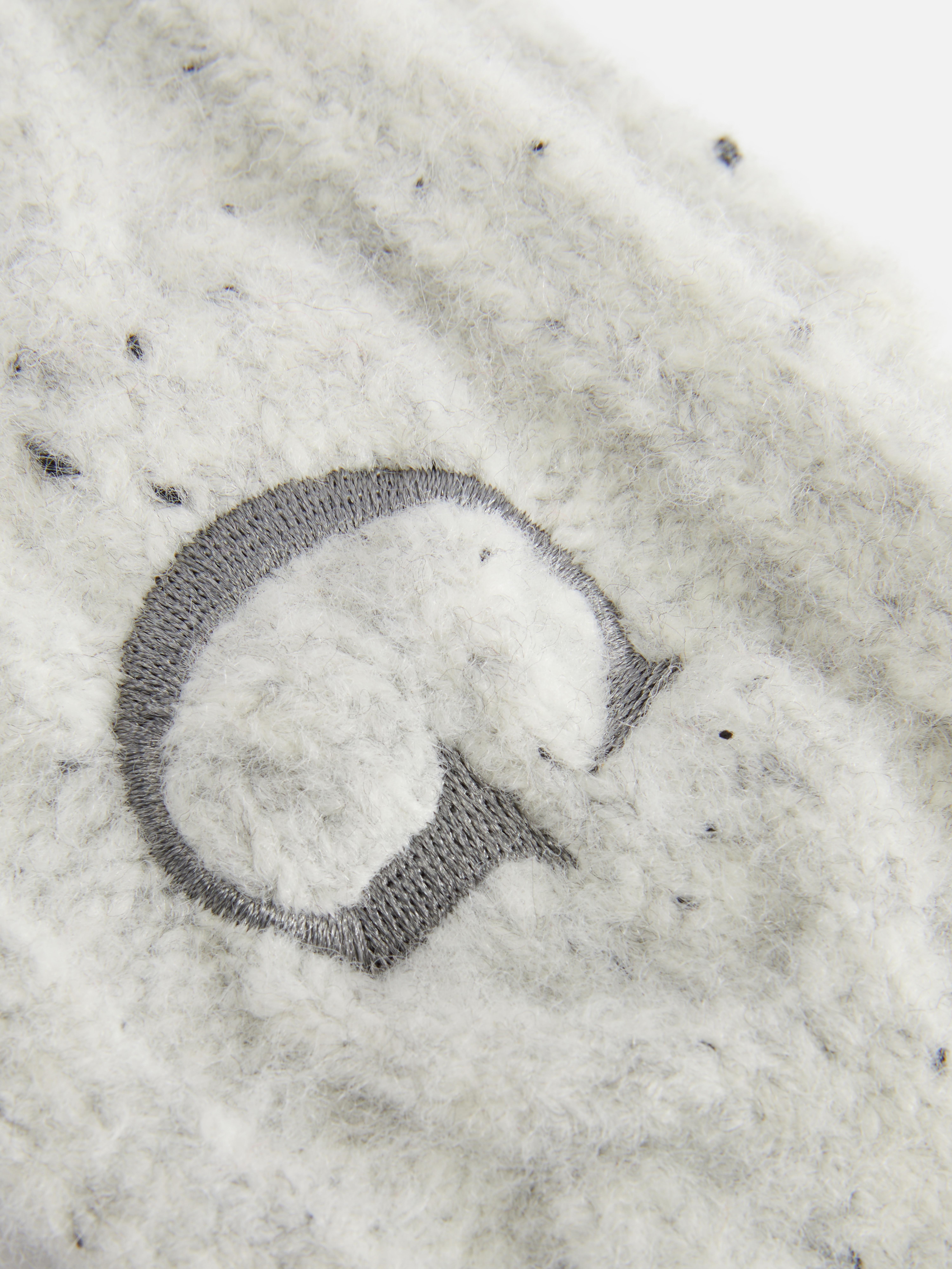 Cable Knit Initial Headband