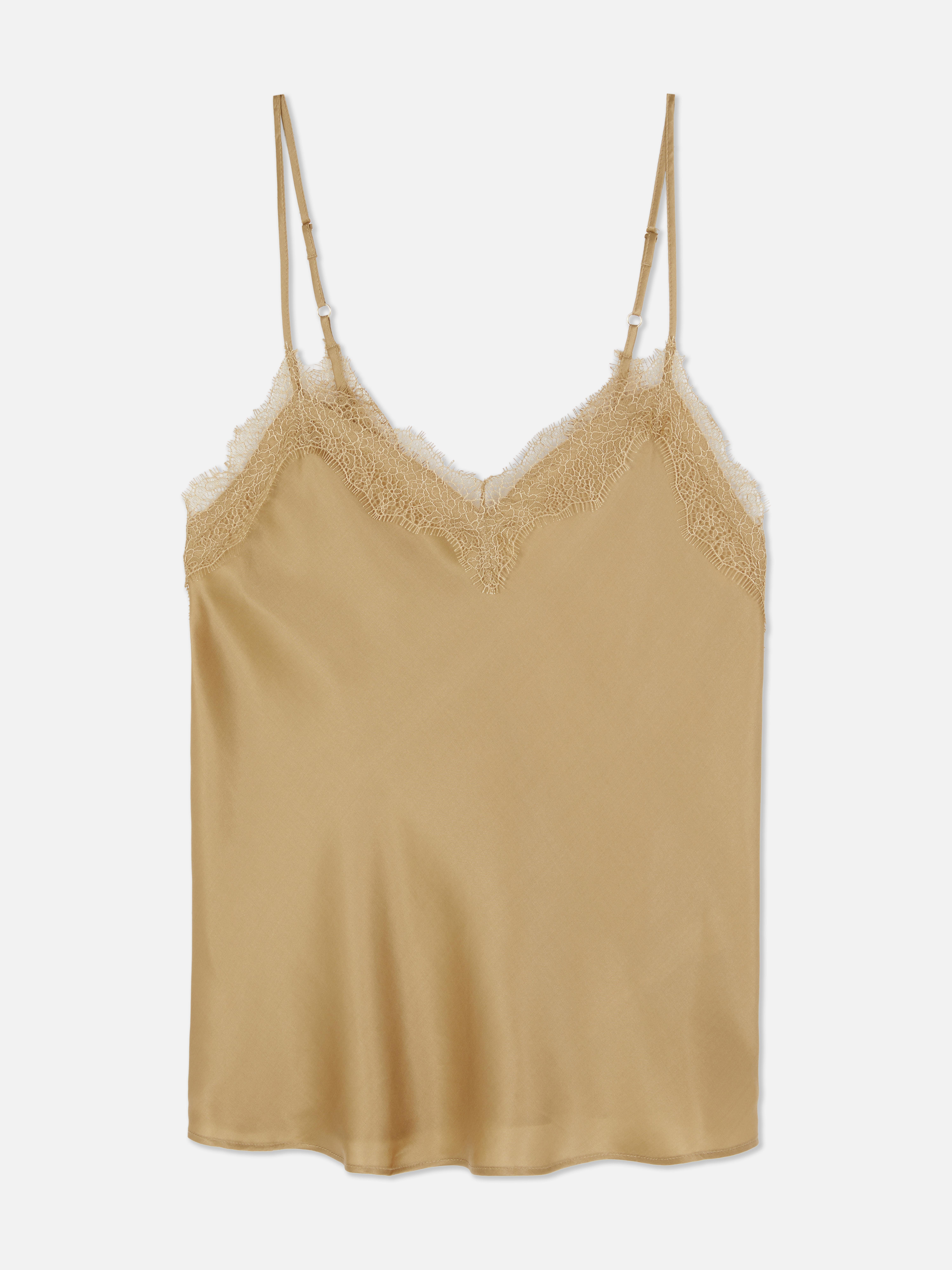 The Edit Lace Trim Cami