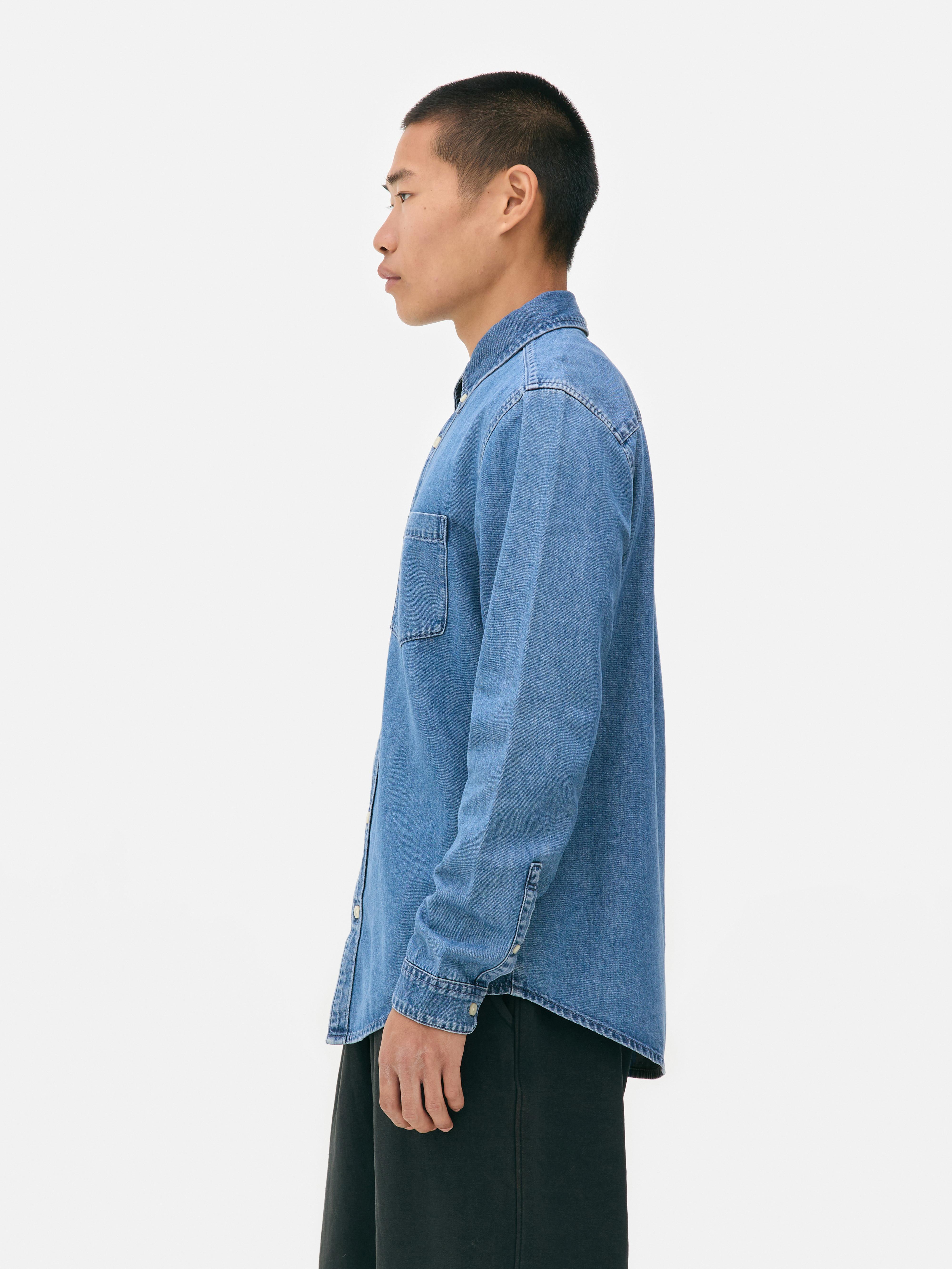 Long Sleeve Denim Shirt