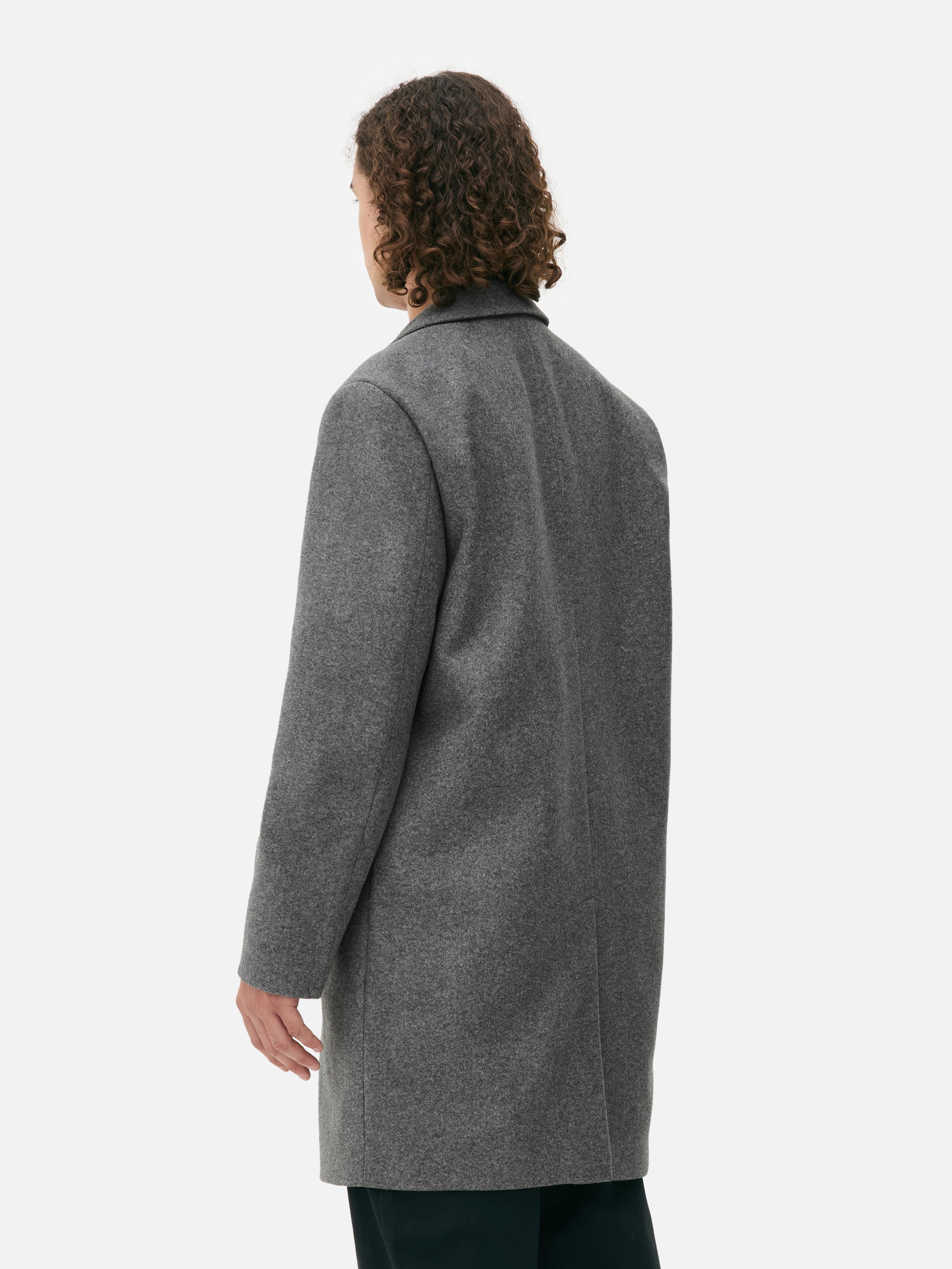 Oversized Mid-Length Overcoat