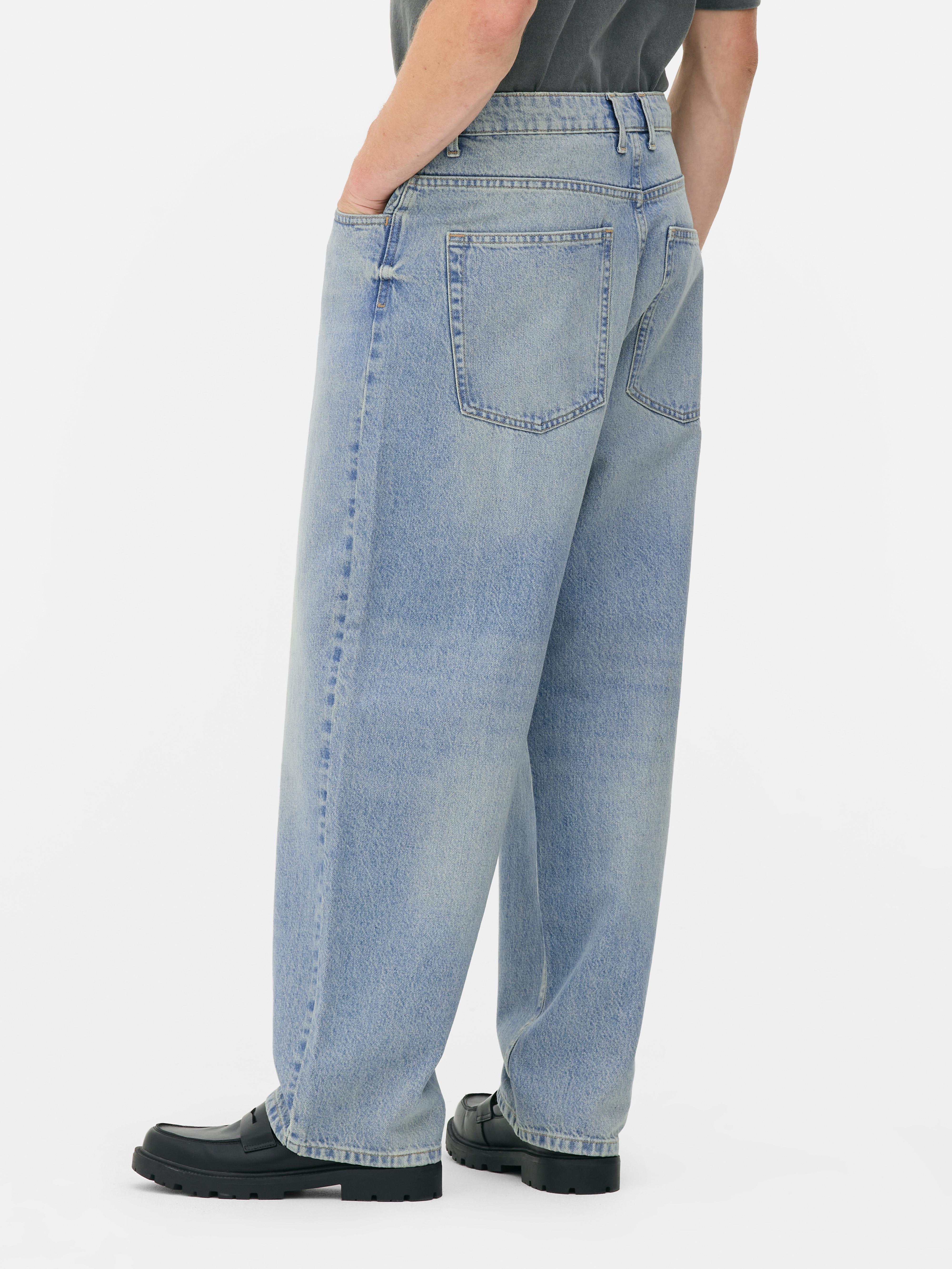 Mid-Rise Baggy Jeans