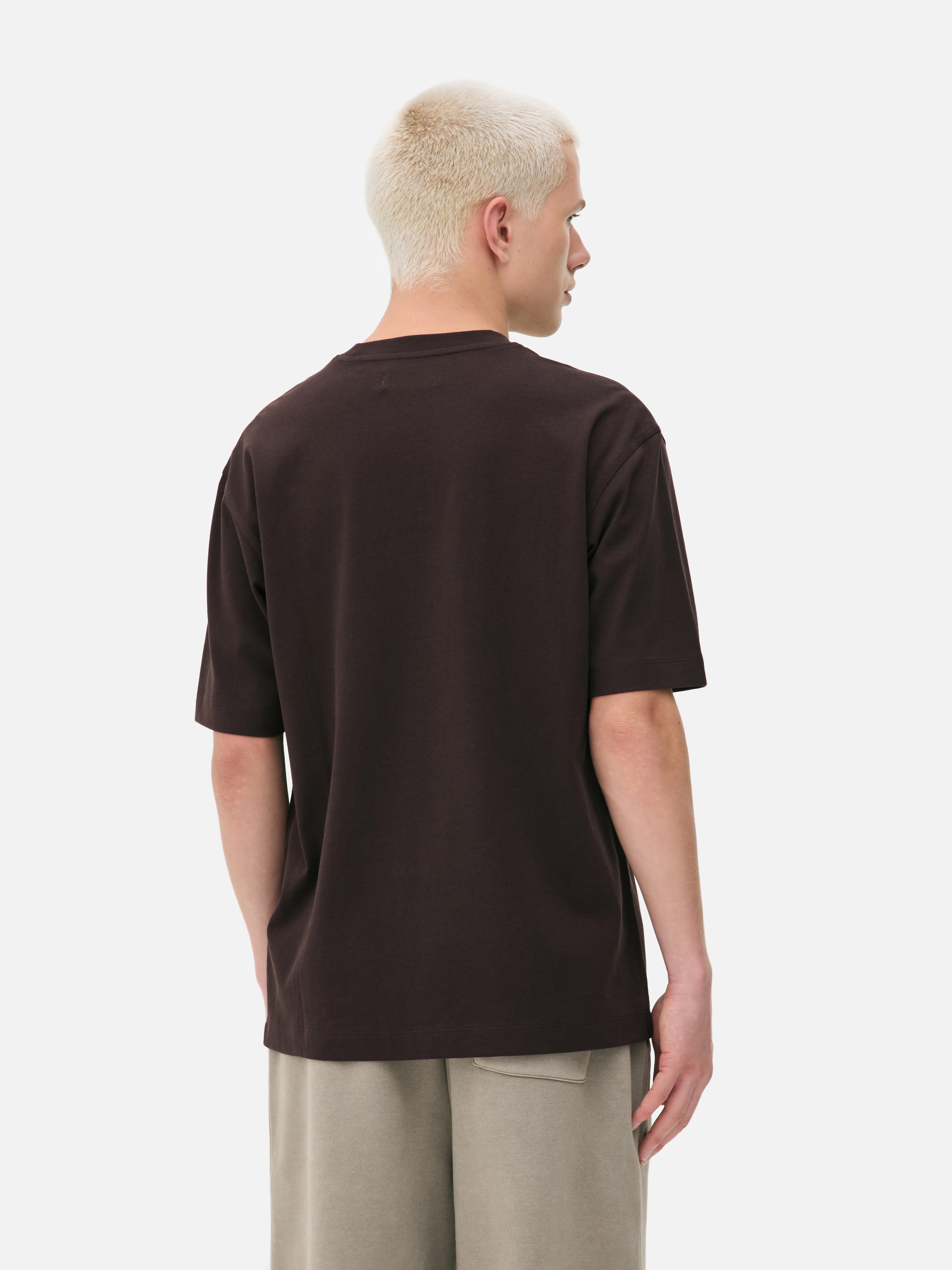 Short Sleeve Block Color T-Shirt