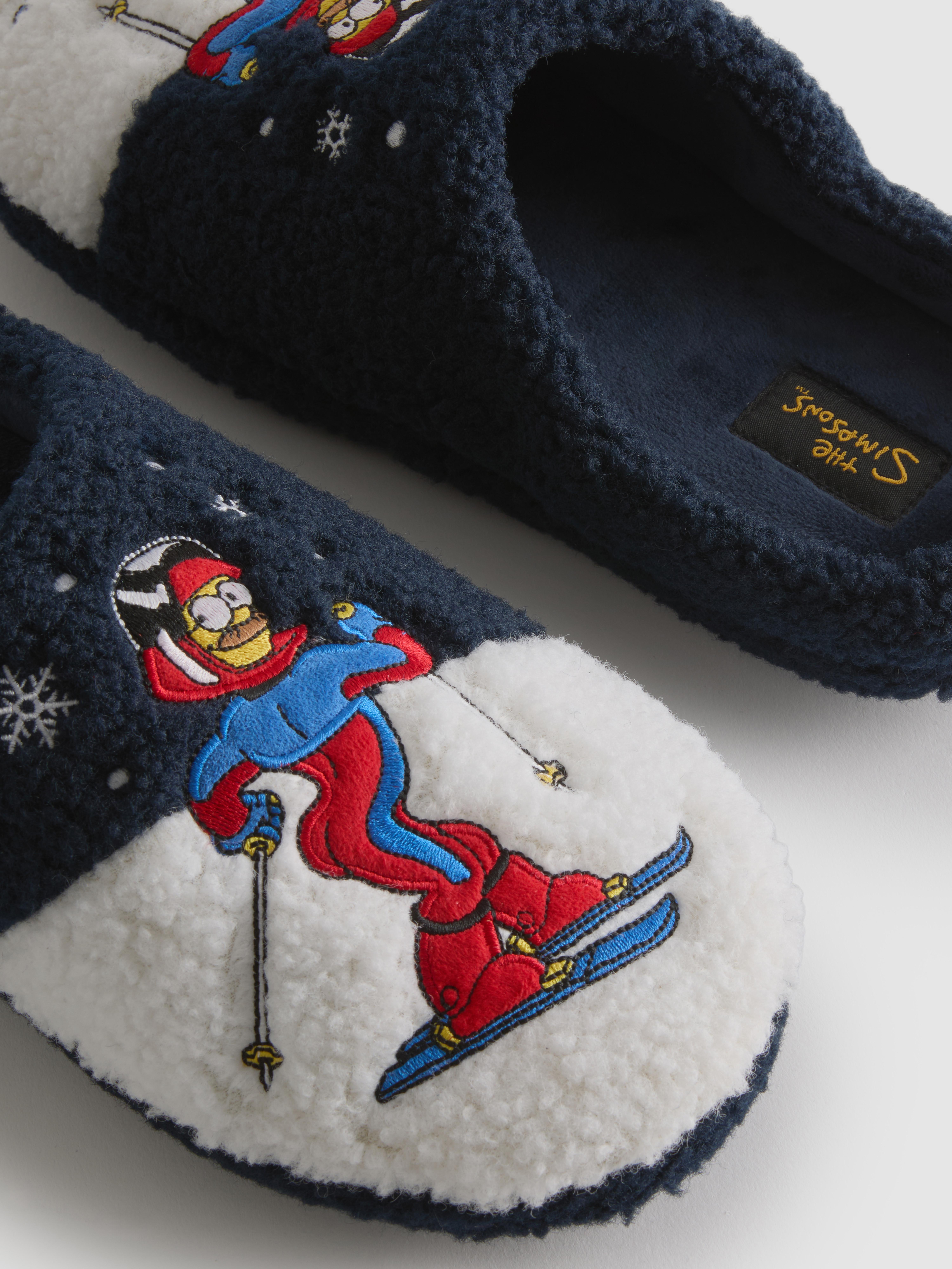 The Simpsons Ned Flanders Open Back Slippers