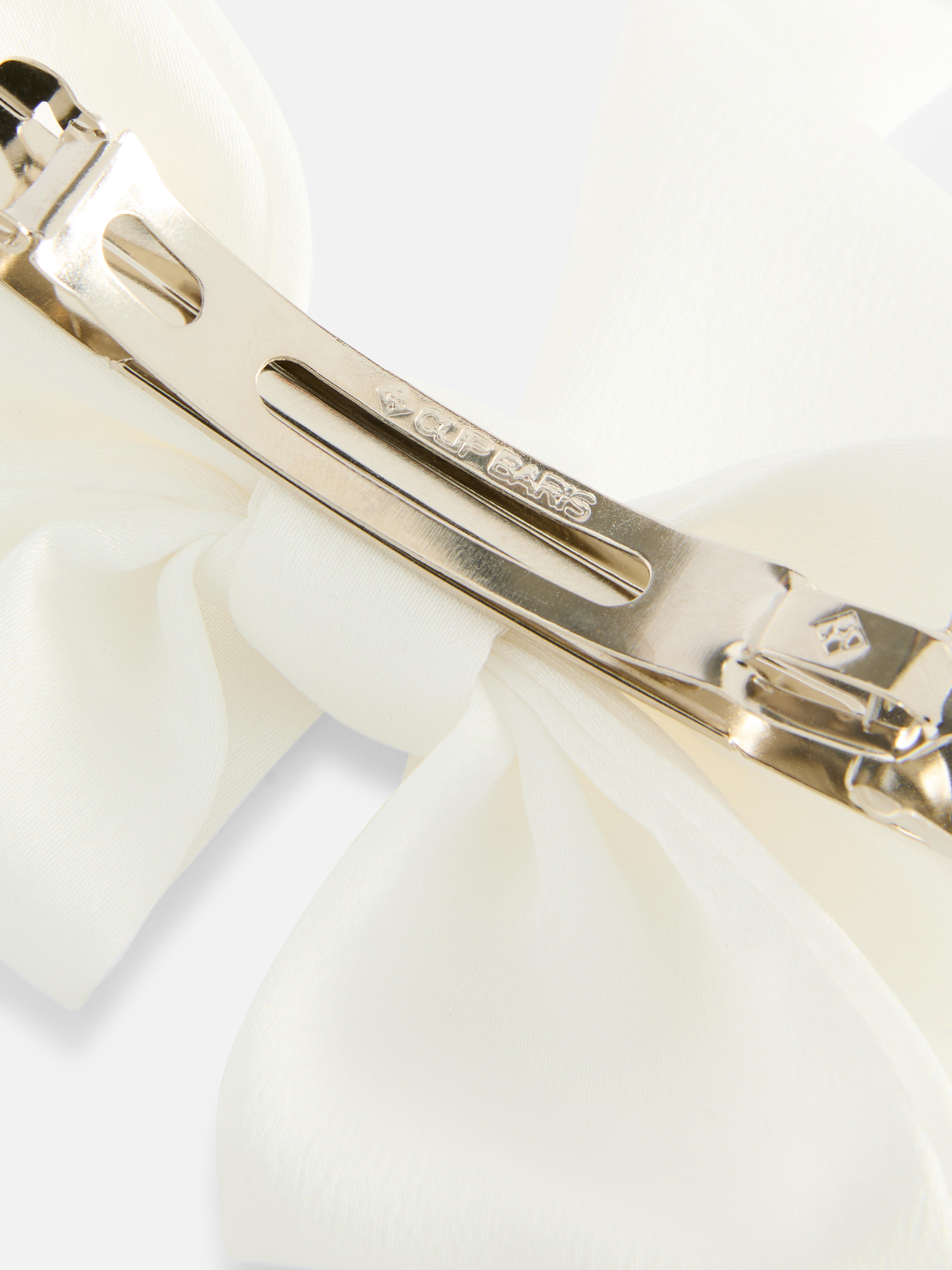 1pk Short Bow Hair Clip